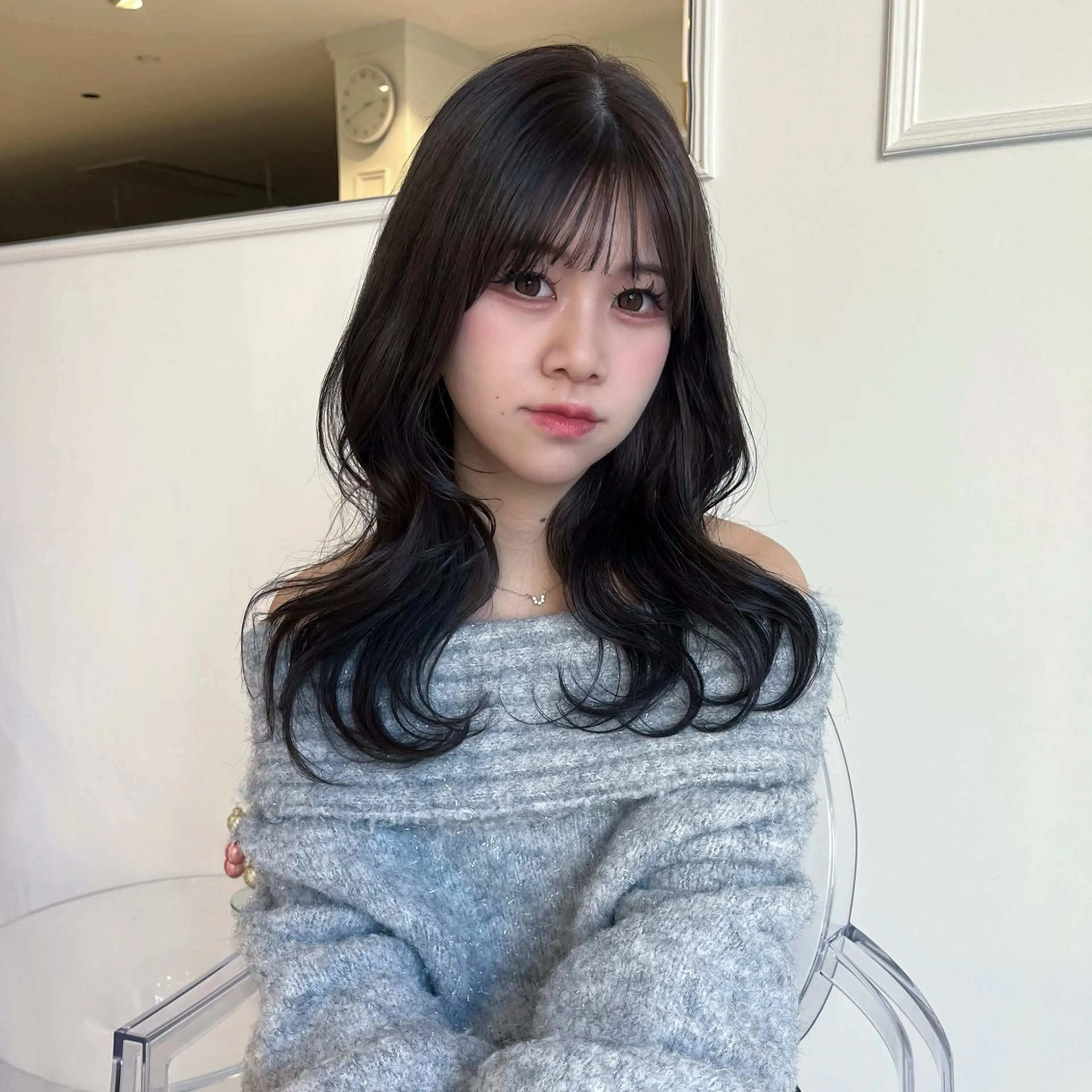 U-24【カット✂️💞】 【盛れるお顔周りカット付き✨️】の写真