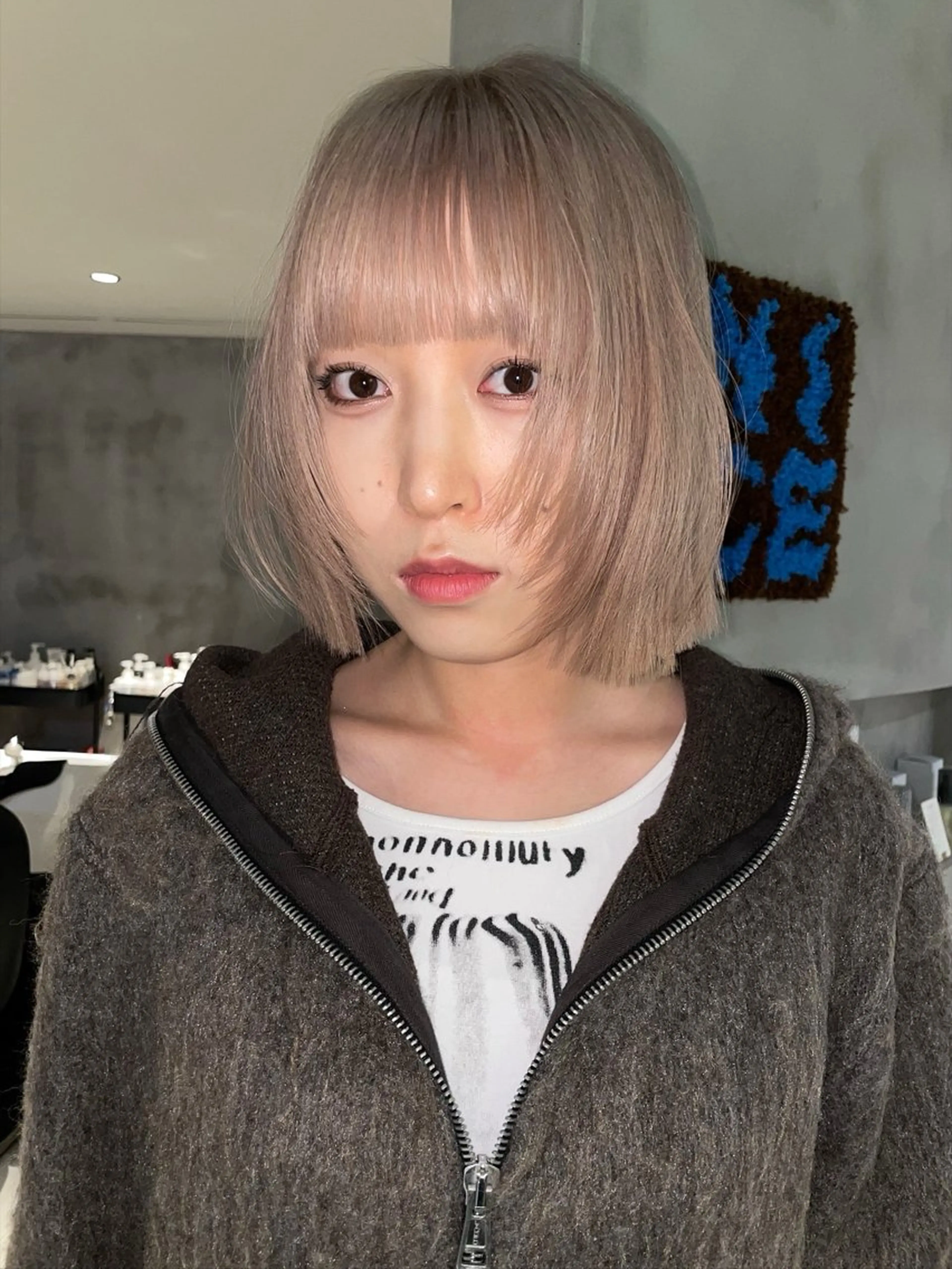 ミディアム カラー ヘアカラー 大阪/心斎橋/堀江 /新規大募集/ちひろのヘアスタイル