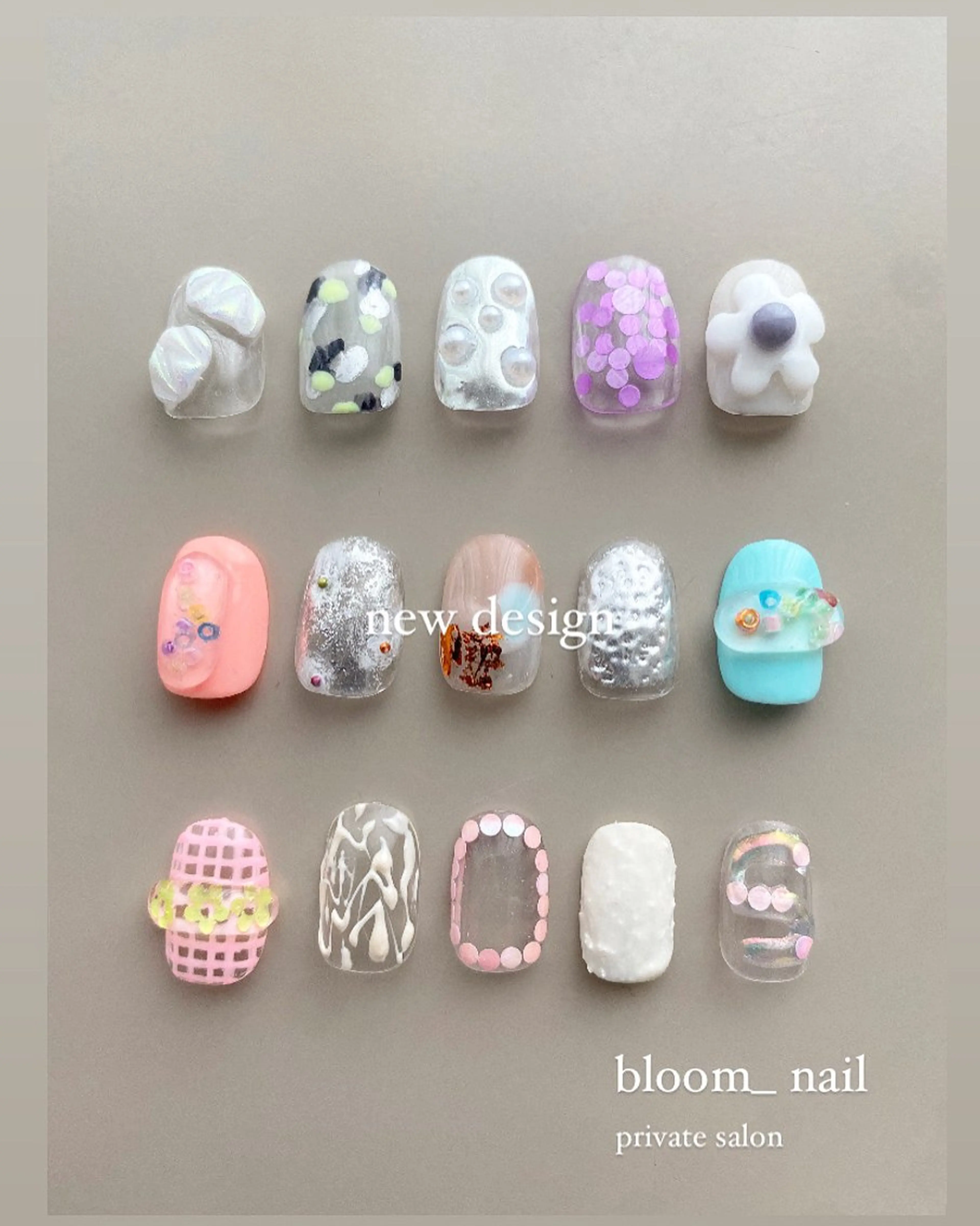 ネイル アートネイル カジュアル ジェルネイル マグネットネイル ミラーネイル bloom_ nailのネイルデザイン