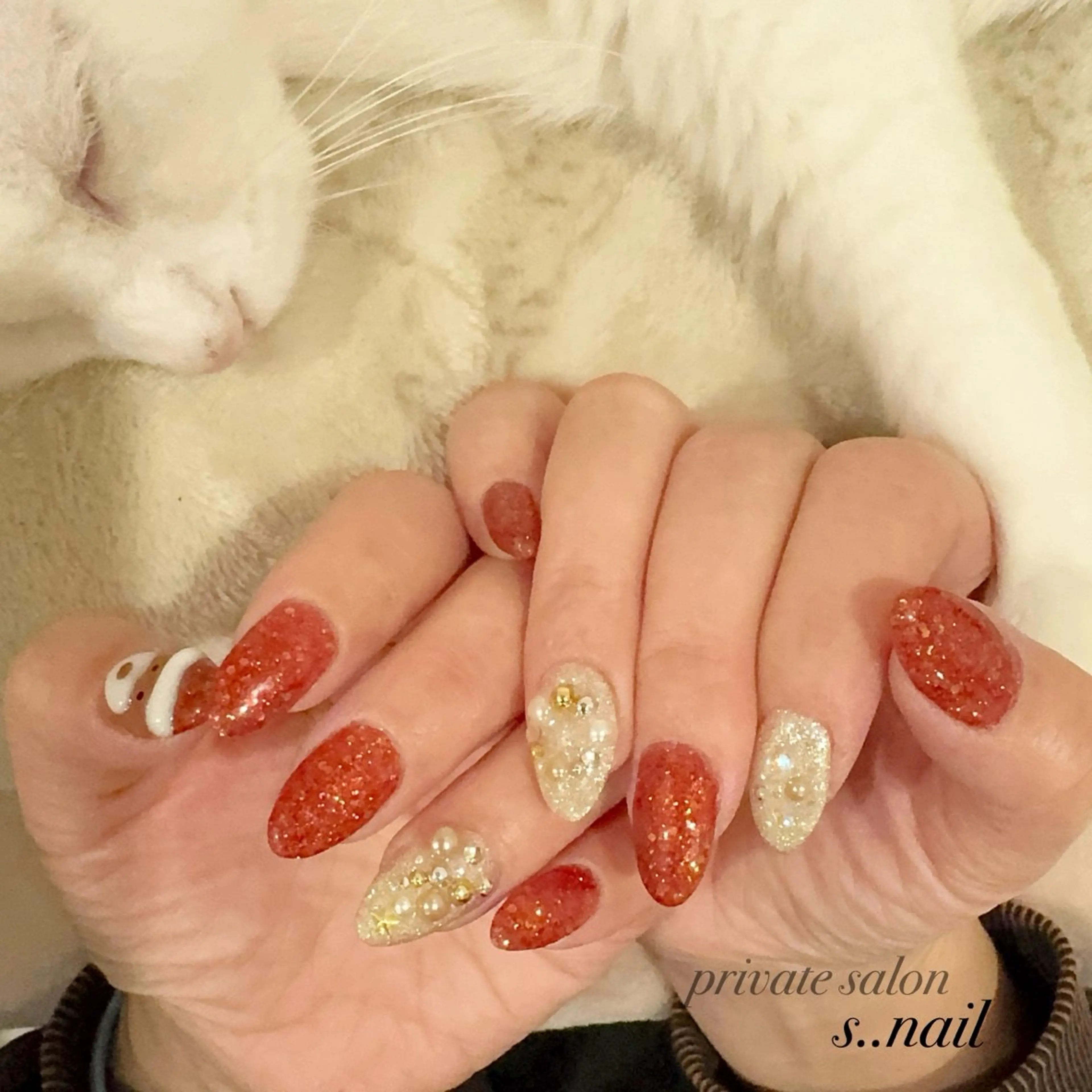 ネイル 冬ネイル クリスマス s..nail / MORITAのネイルデザイン