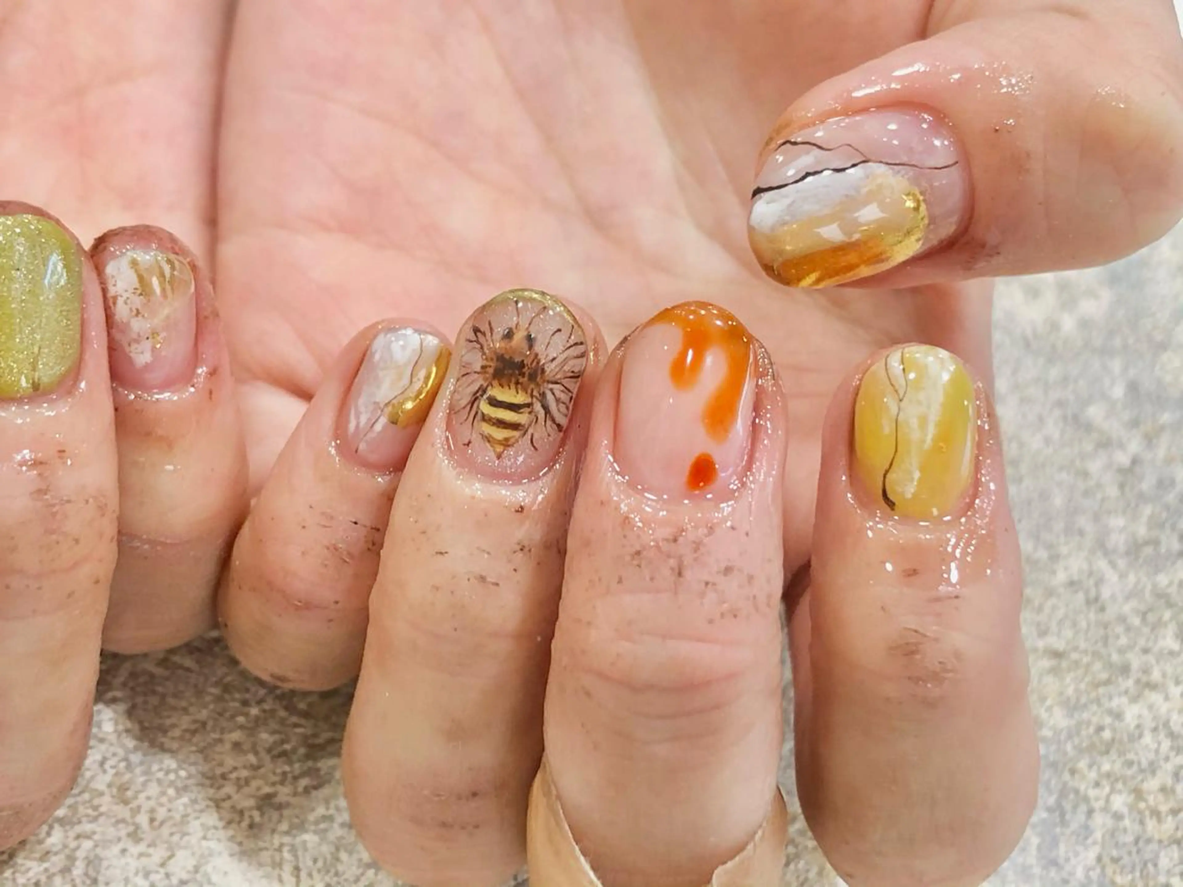 ネイル 坂本 萌のネイルデザイン