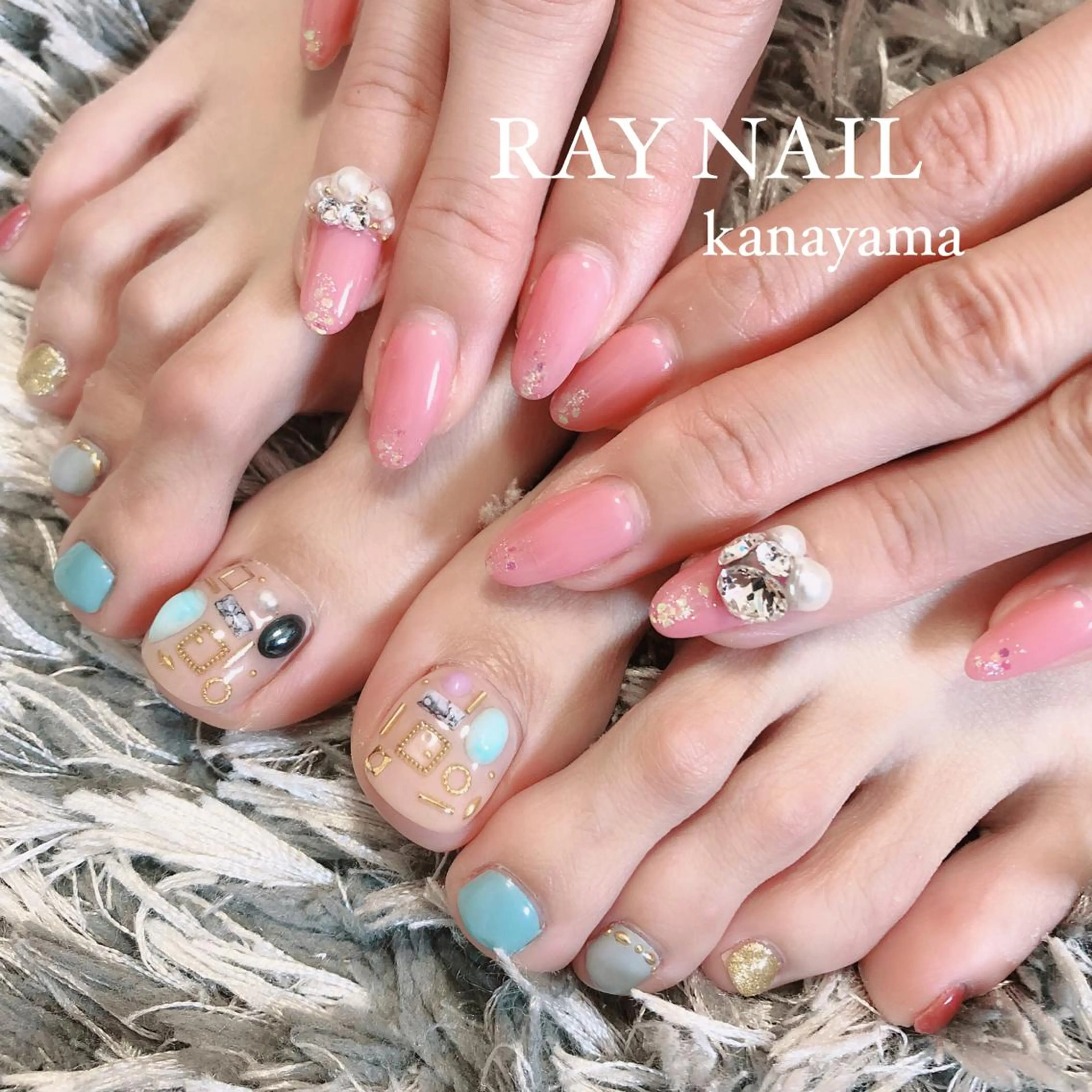 ネイル ハンドネイル フットネイル Arowa 伊田のネイルデザイン