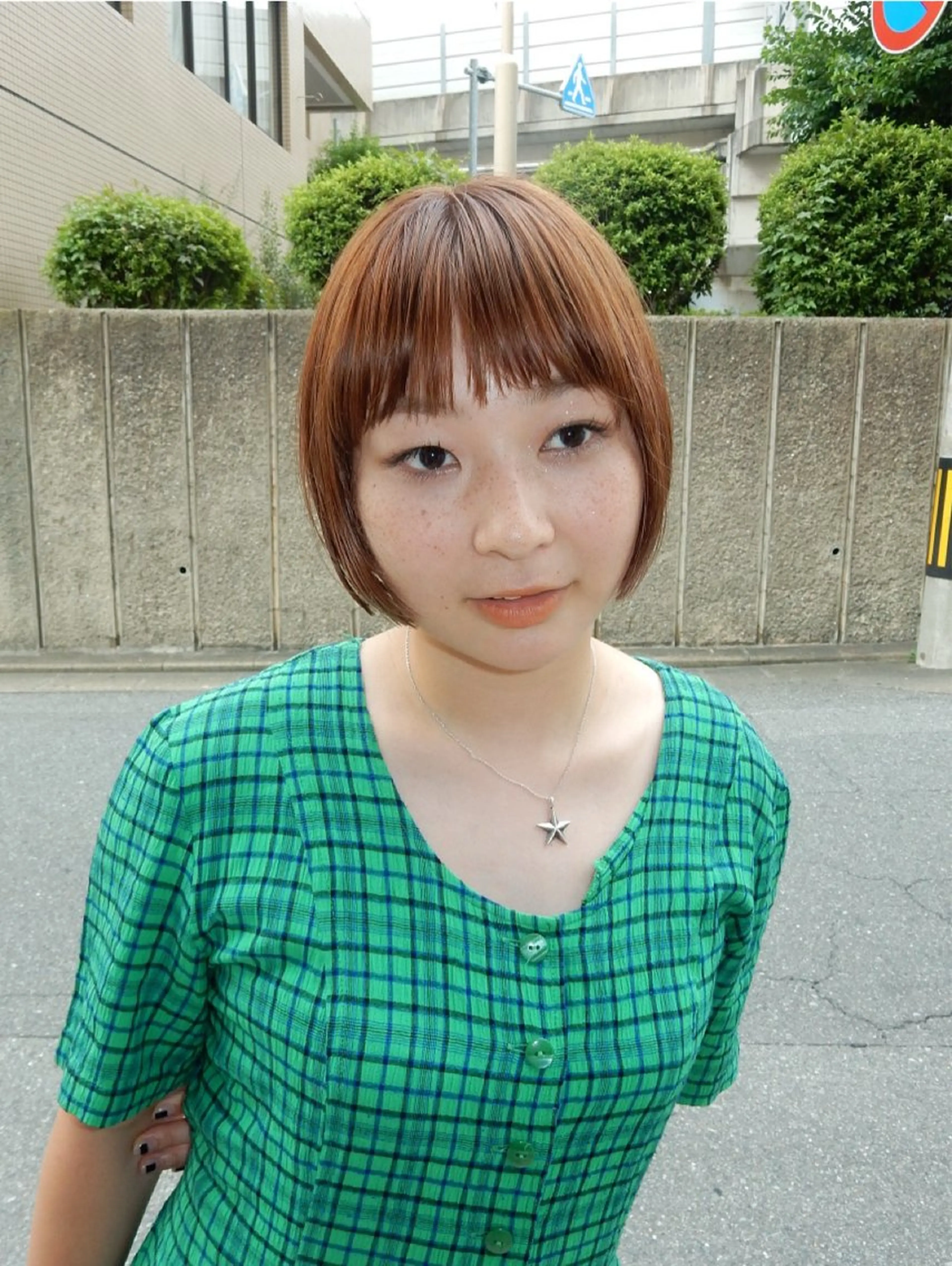 ケアカラーの写真