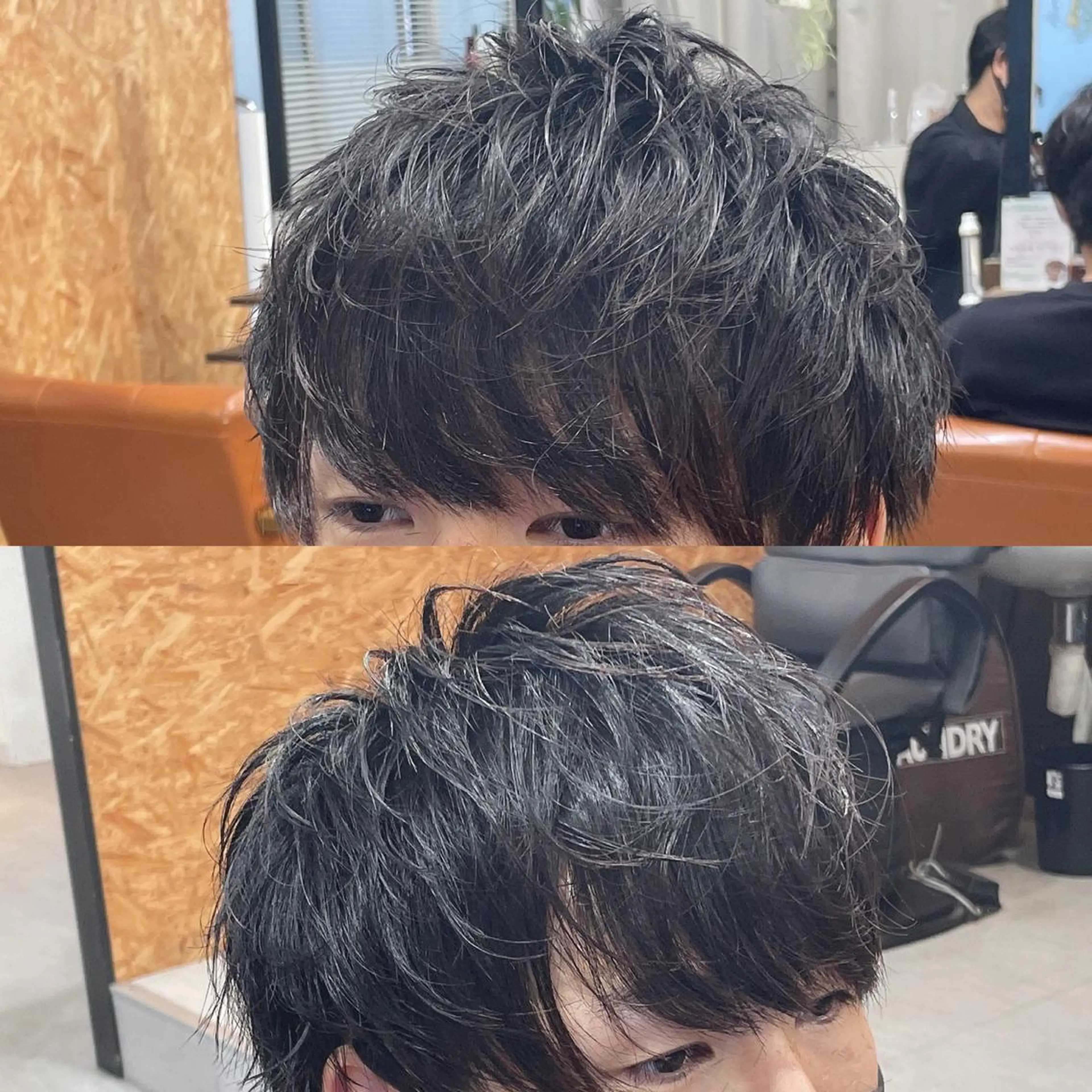 ショート メンズ マッシュ かんばら りょーいのヘアスタイル