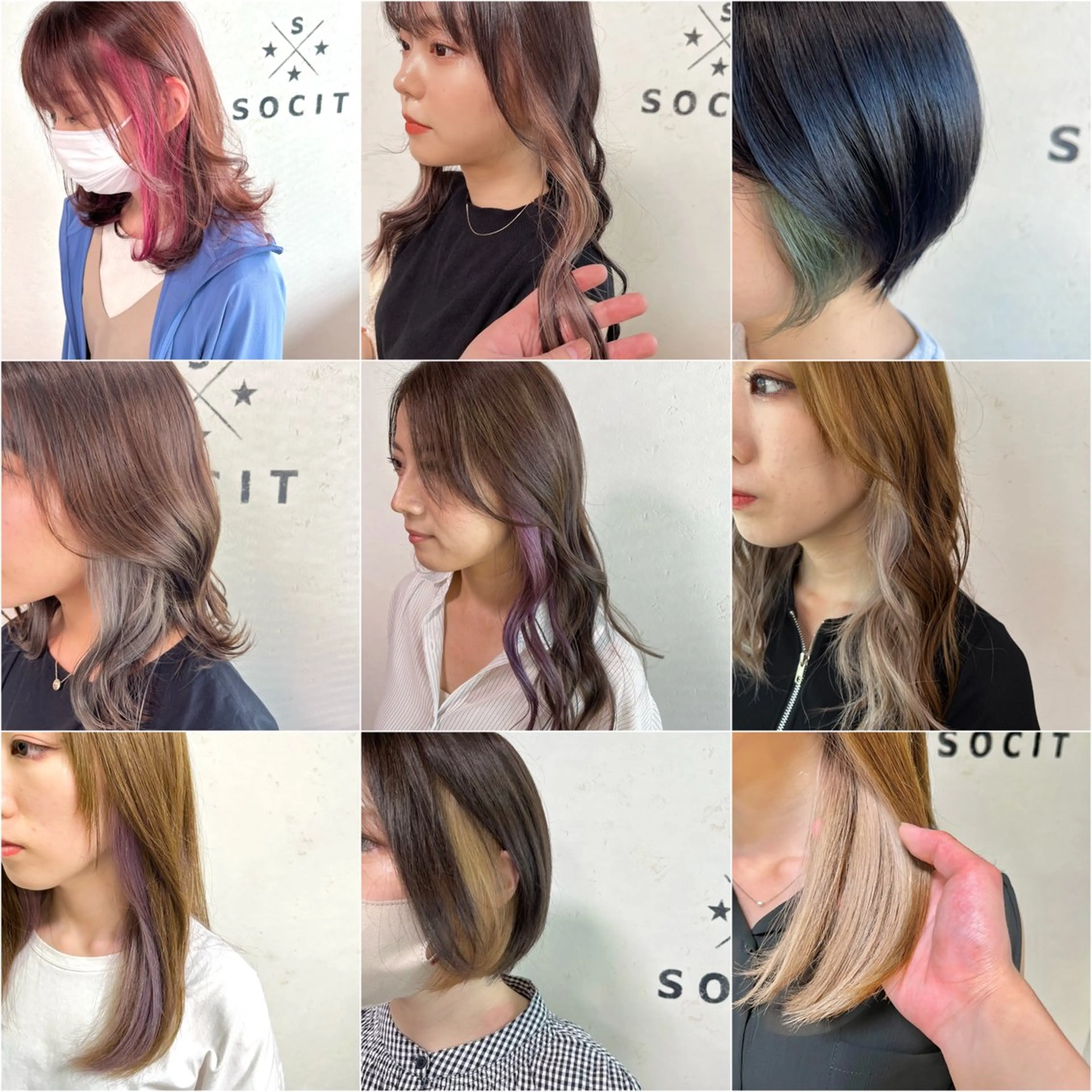 ミディアム 山﨑 大二郎のヘアスタイル