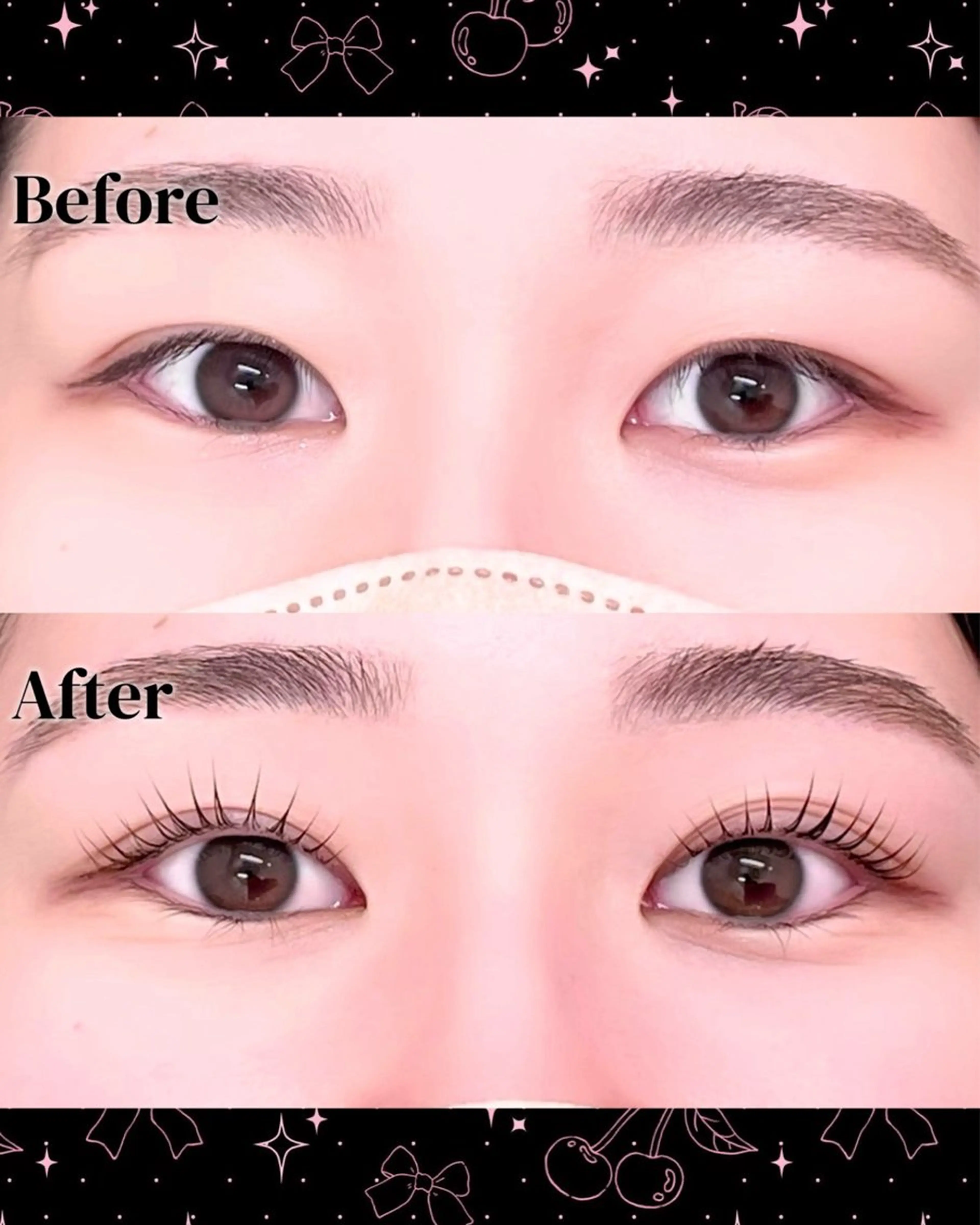 マツエク・マツパ 一重×まつ毛パーマ マツパ 🌙Rebecca ERINA🐈‍⬛のマツエク・マツパデザイン