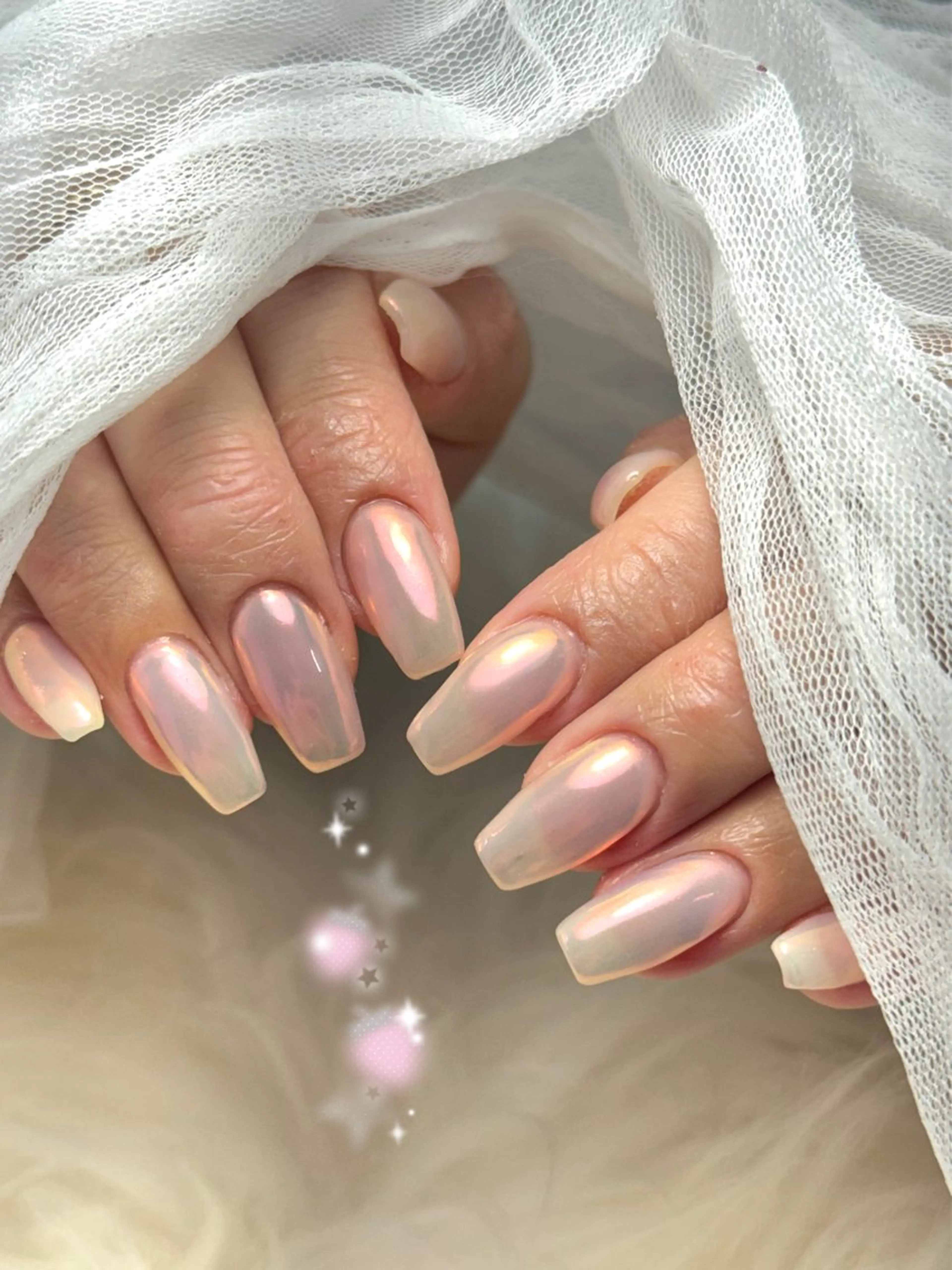 ネイル ミラーネイル ハンドネイル Tweesalon所属・下池 麻菜のネイルデザイン