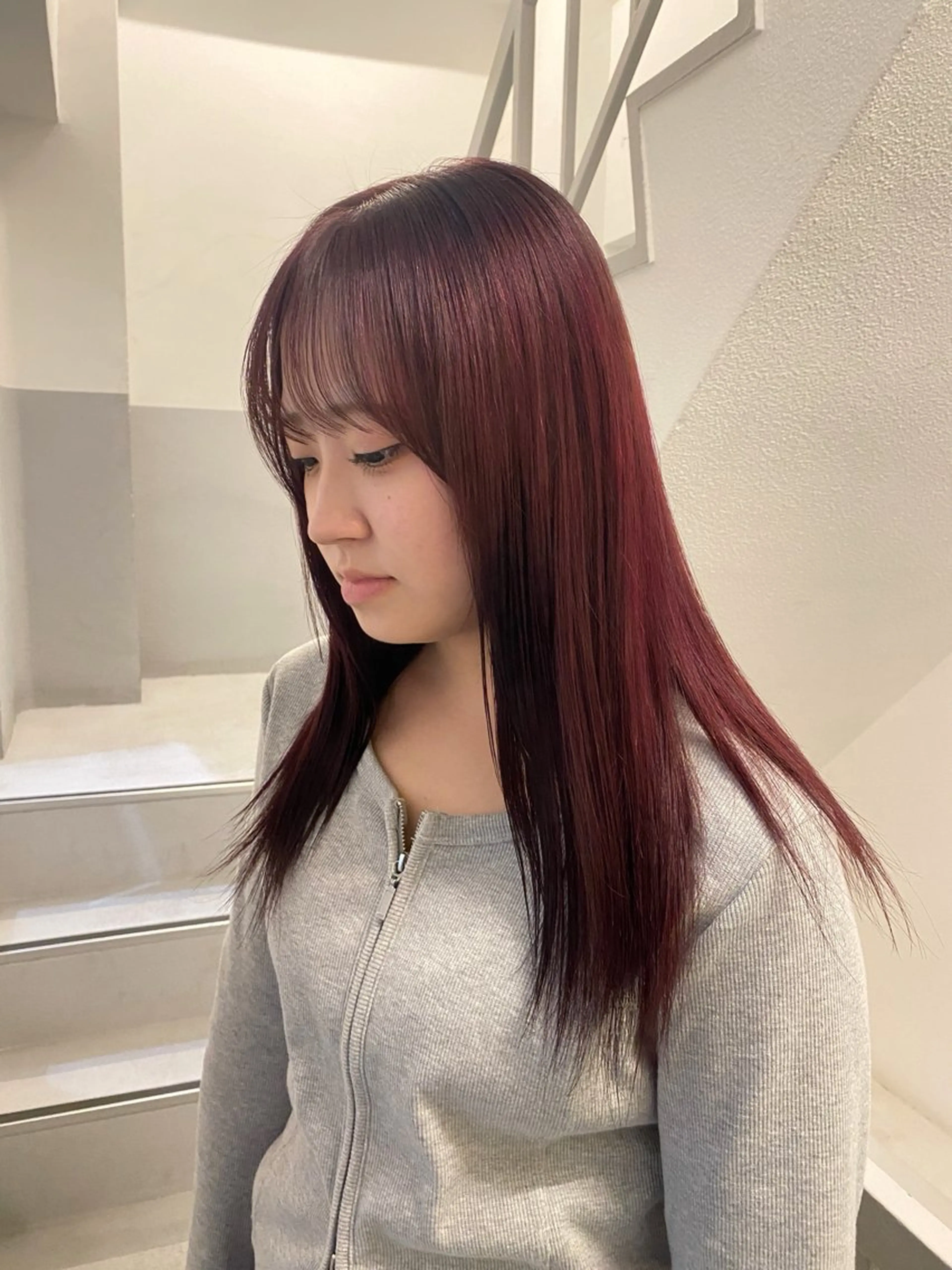 ロング カラー ヘアカラー 【Mimosa】 Irohaのヘアスタイル