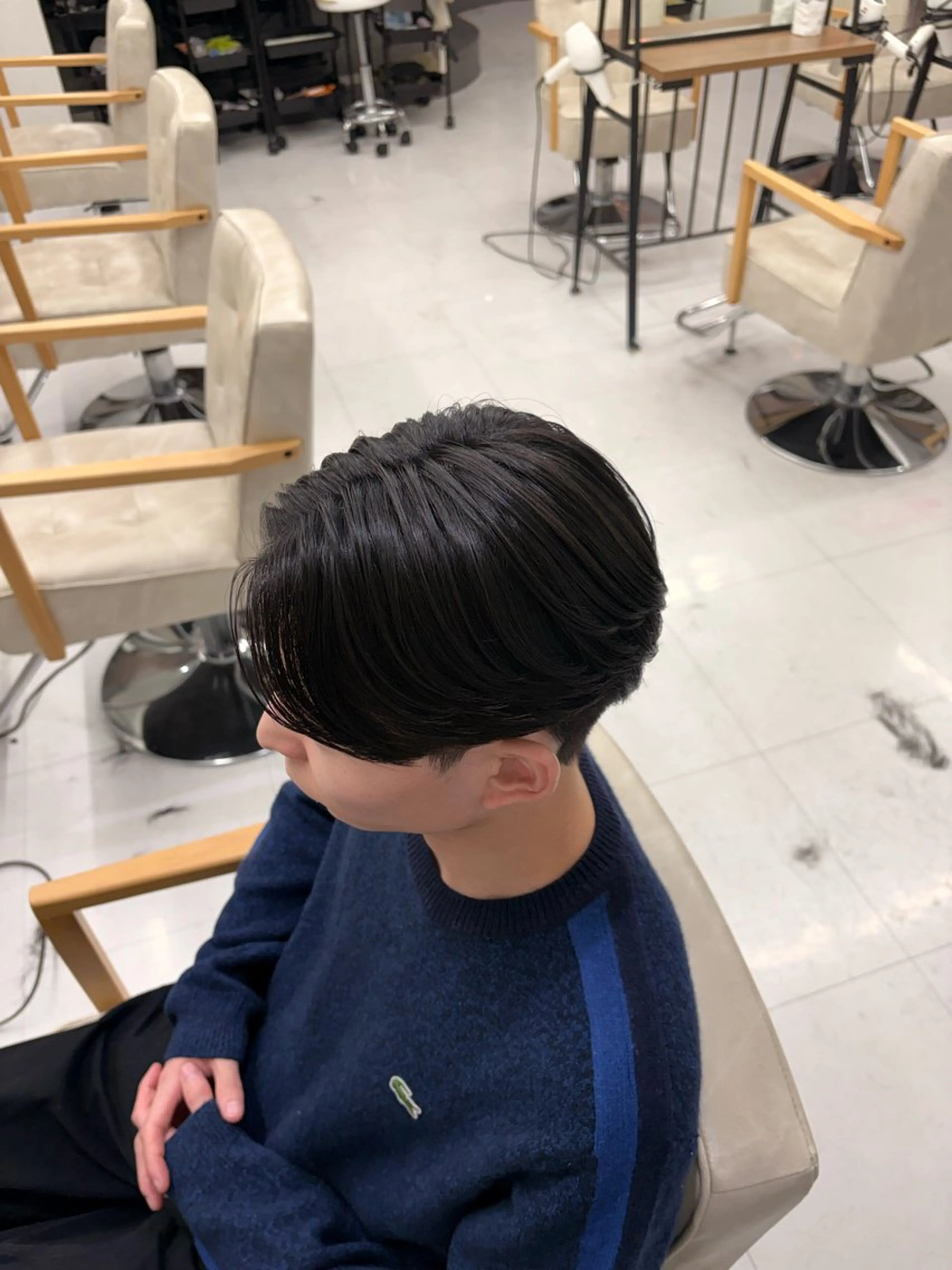 ショート パーマ メンズ メンズパーマ 縮毛矯正 ニュアンスパーマ カット 縮毛矯正 メンズ/レディース きくた　みずきのヘアスタイル