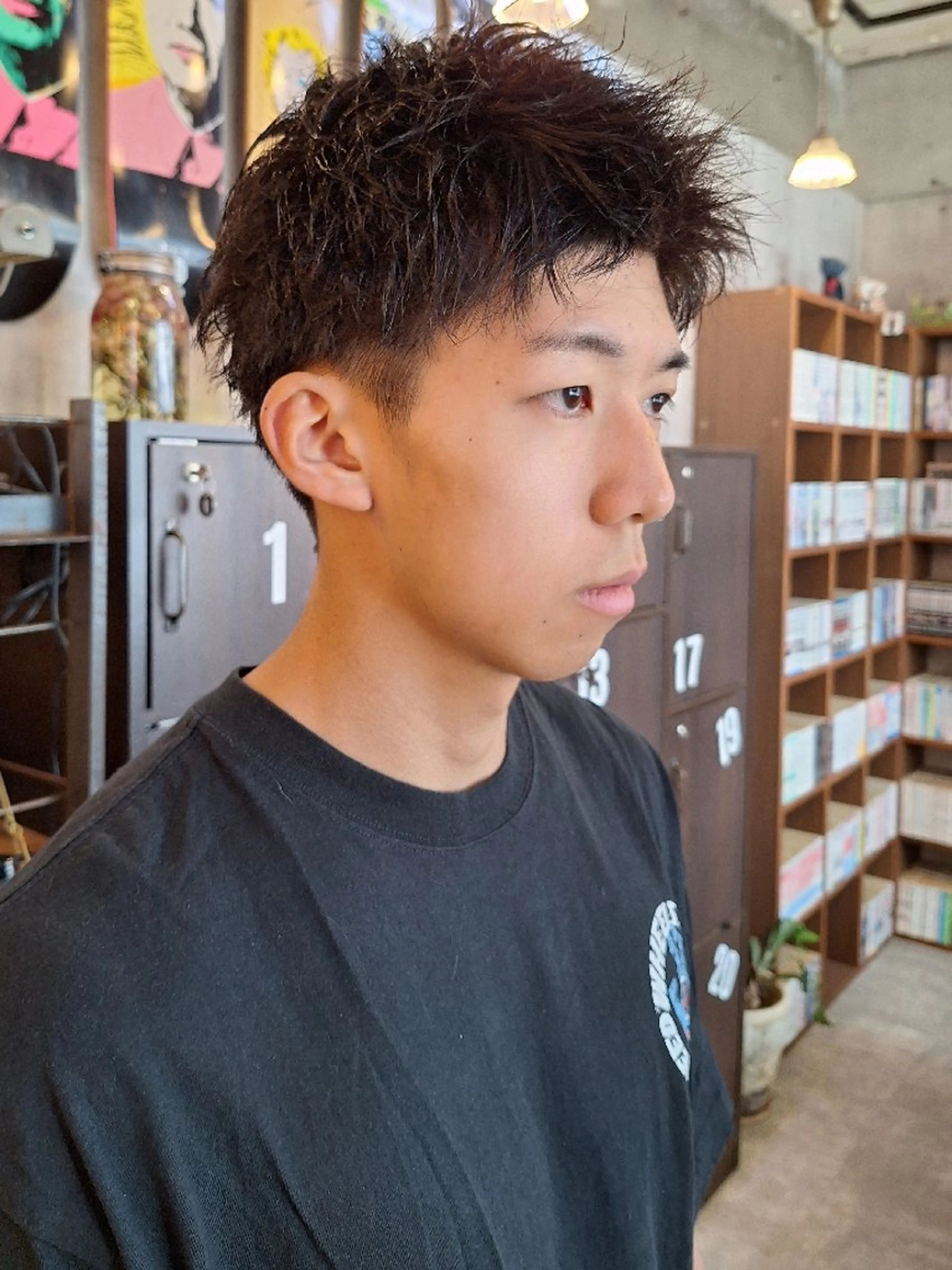 ショート ショートヘア カット ヘッドスパ 船引 竜将のヘアスタイル