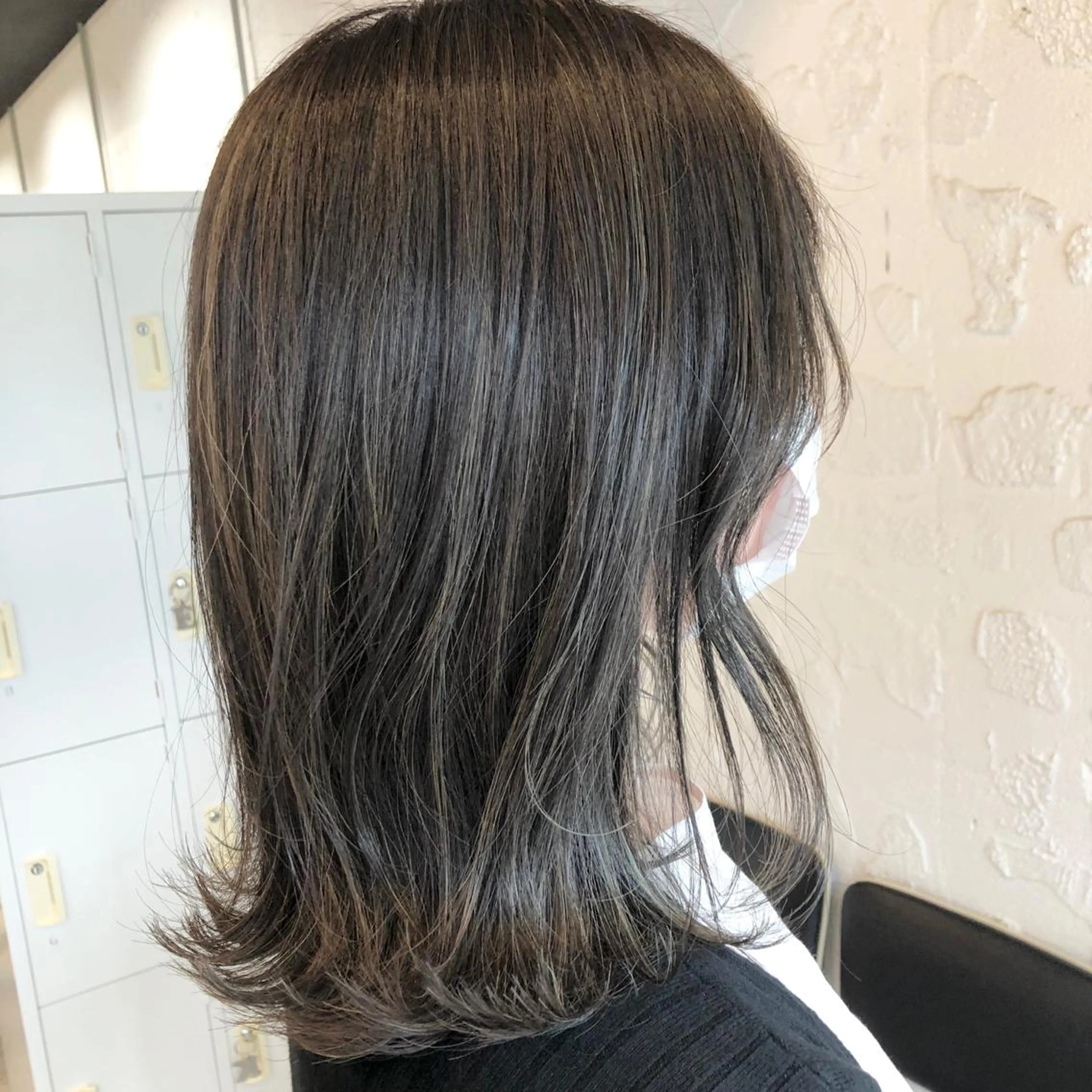 ミディアム カラー 🌿レイヤーボブ/パ ーマ🌿　木梨健太のヘアスタイル