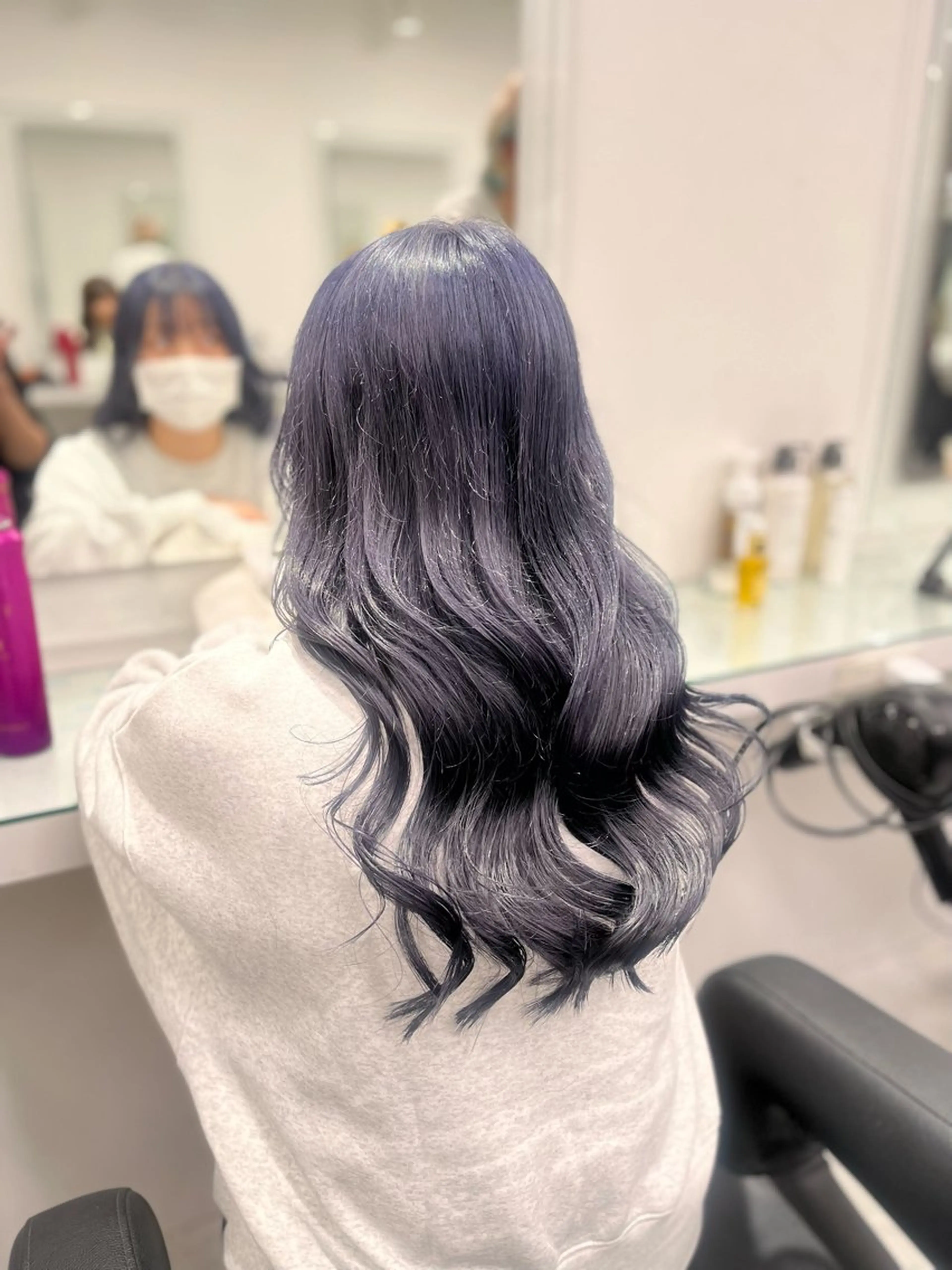 ロング カラー ヘアアレンジ 縮毛矯正🤍 盛れるボブ/ひかりのヘアスタイル