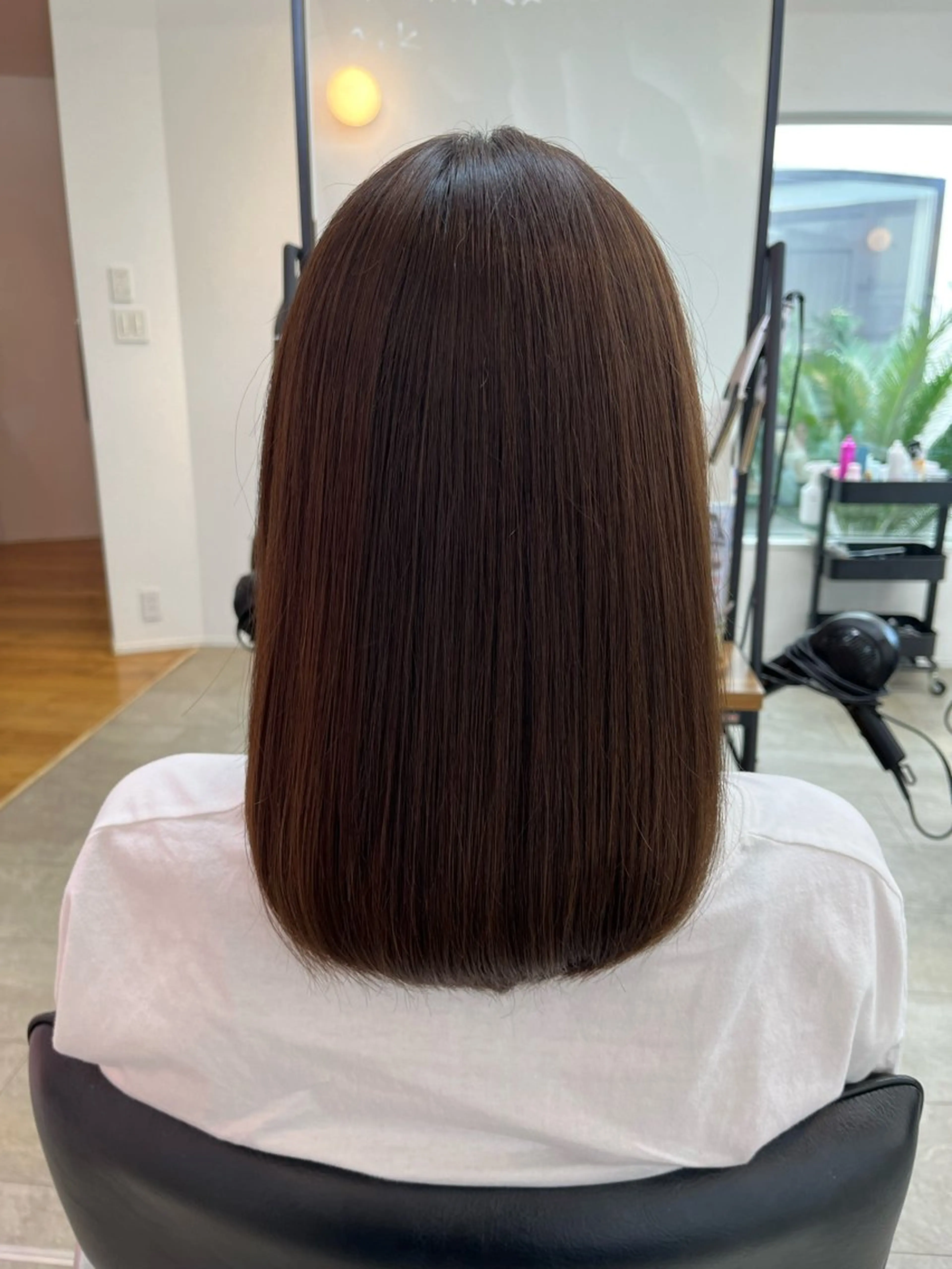 セミロング 髪質改善 トリートメント カット ヘアカラー トリートメント 髪質改善/増田拓真 金沢市/内灘/美容室のヘアスタイル