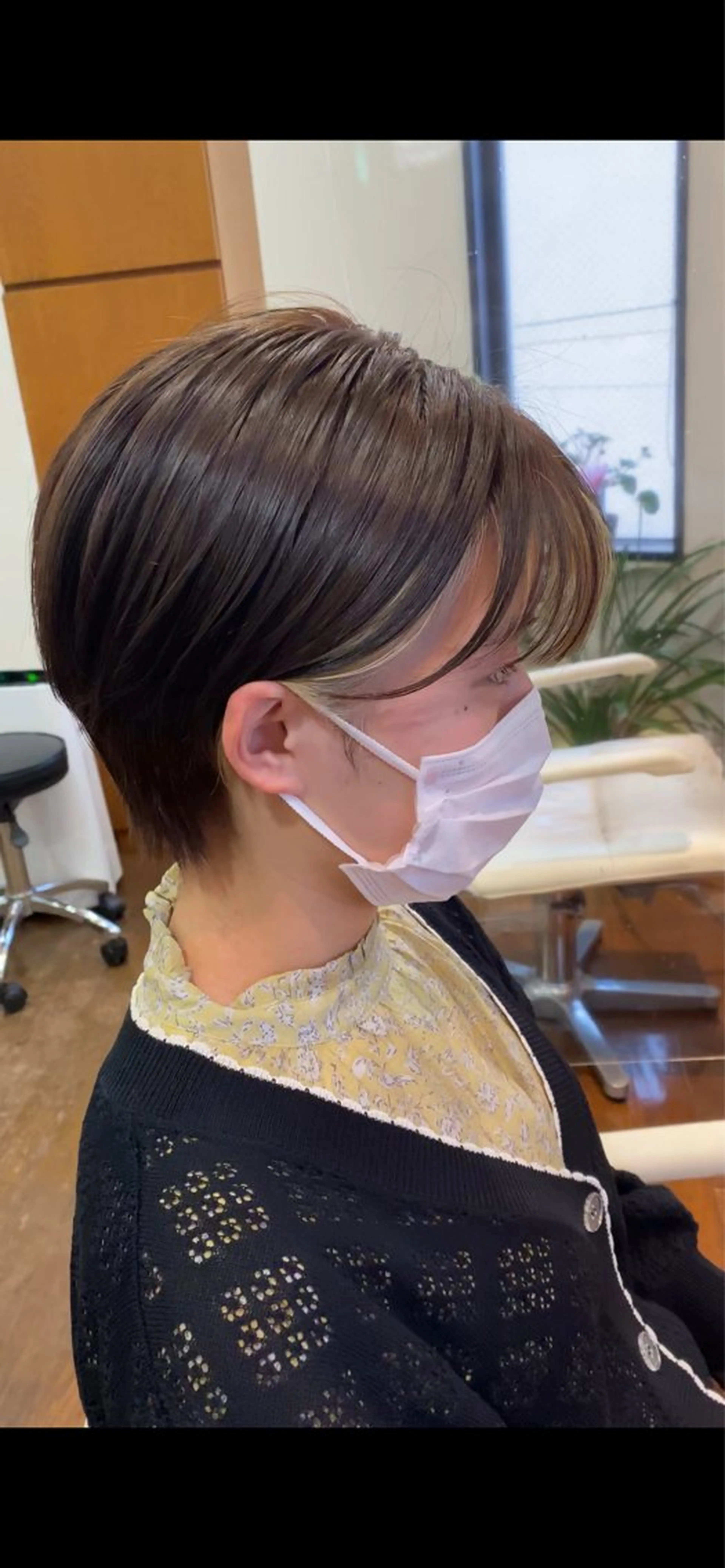 ショート ハンサムショート ショートヘア ショート ボブ横山真樹のヘアスタイル