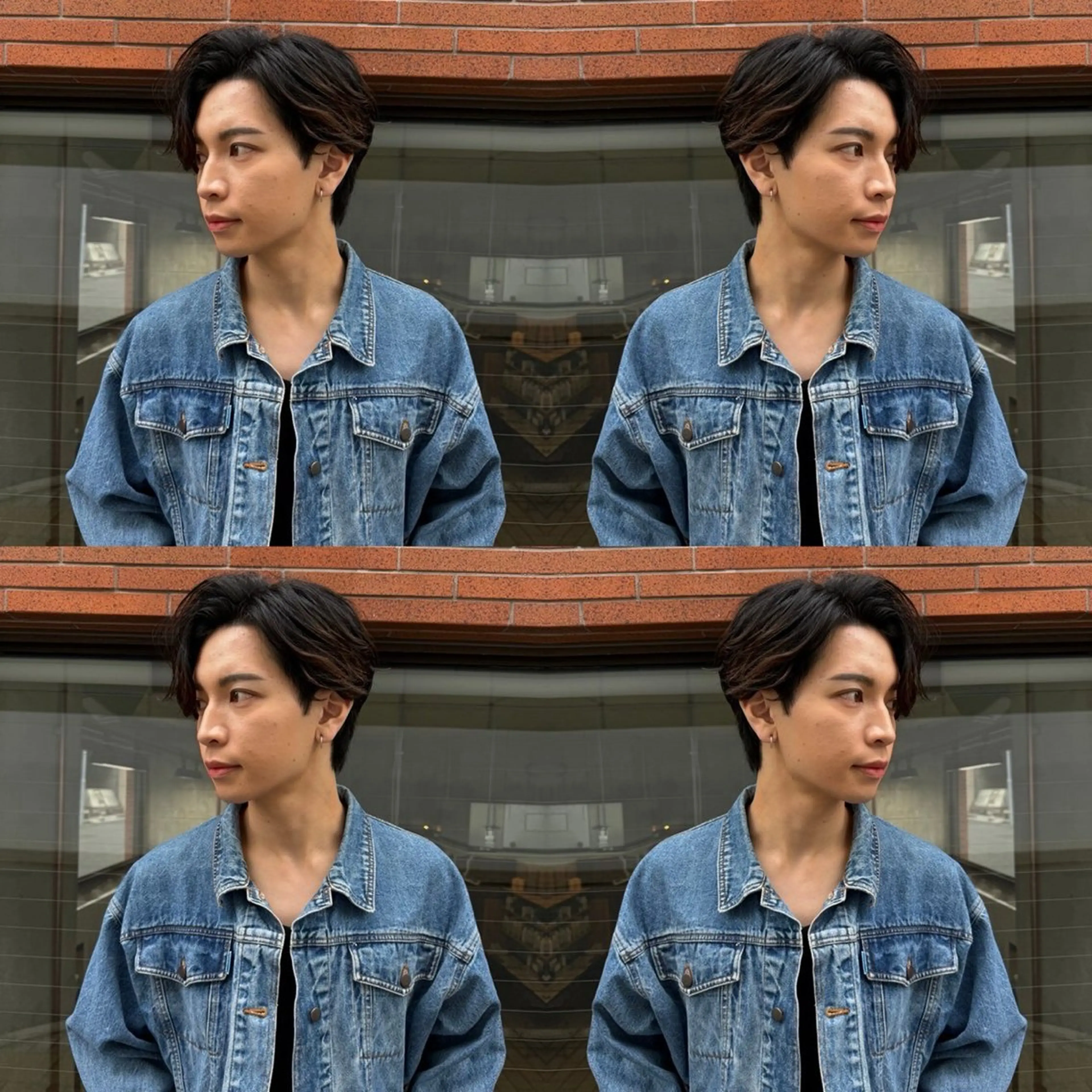 minimo限定メンズ人気No.1⚡men'sCut➕眉cut スタイリング￥3900の写真