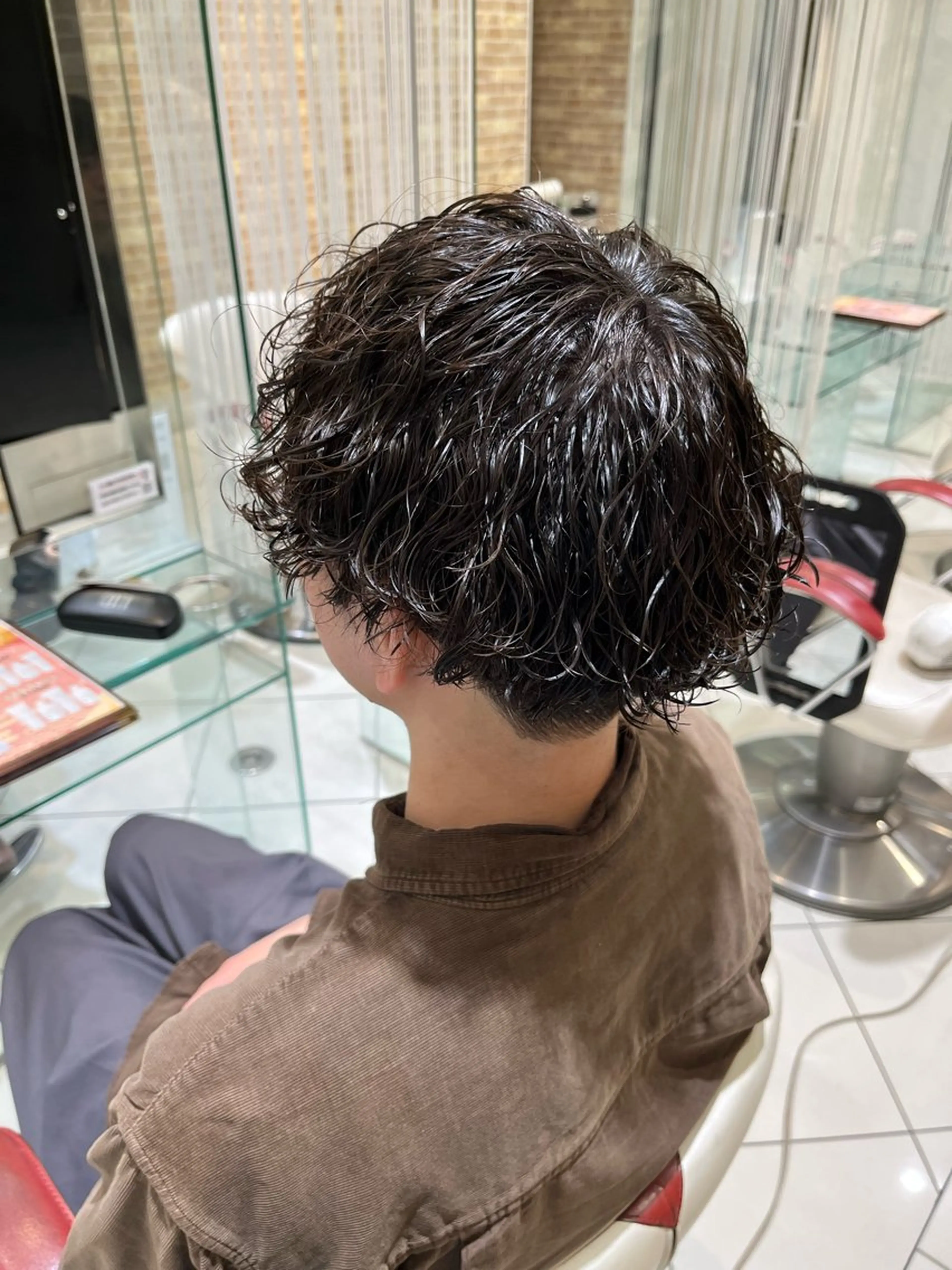 パーマ メンズ アース 新越谷店💇‍♀️のヘアスタイル