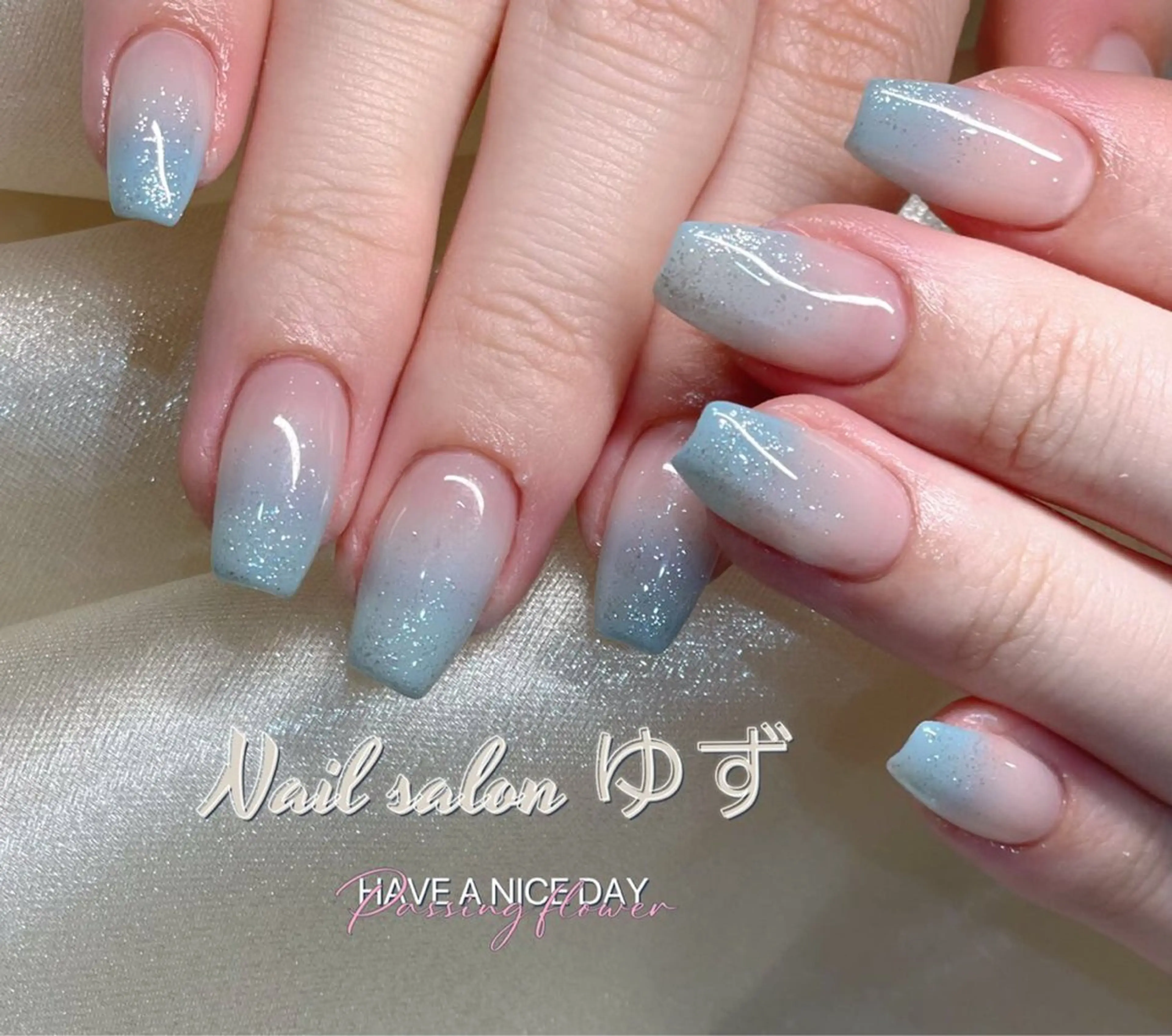 ネイル 長さ出し フットネイル ジェルネイル 韓国ネイル マグネットネイル ゆず- Nail Salonのネイルデザイン