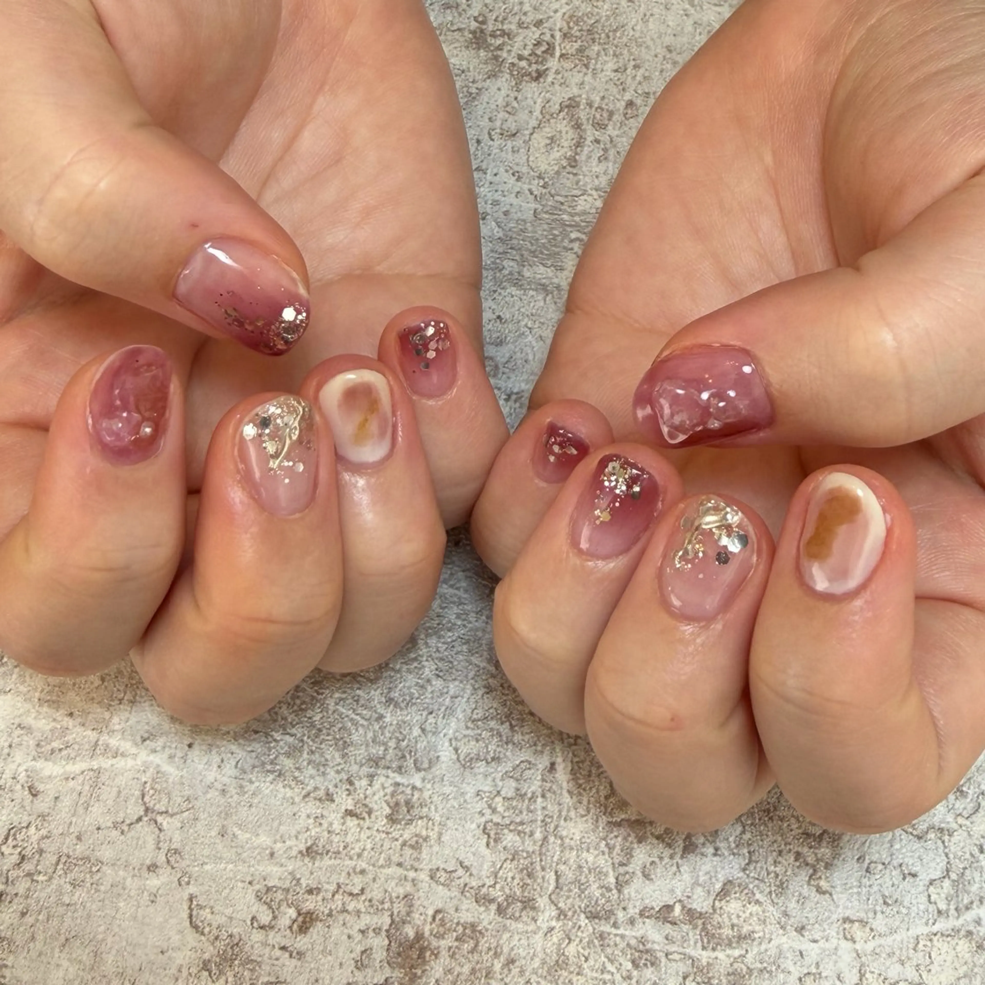 ネイル 自由が丘サロン あやめ💅のネイルデザイン