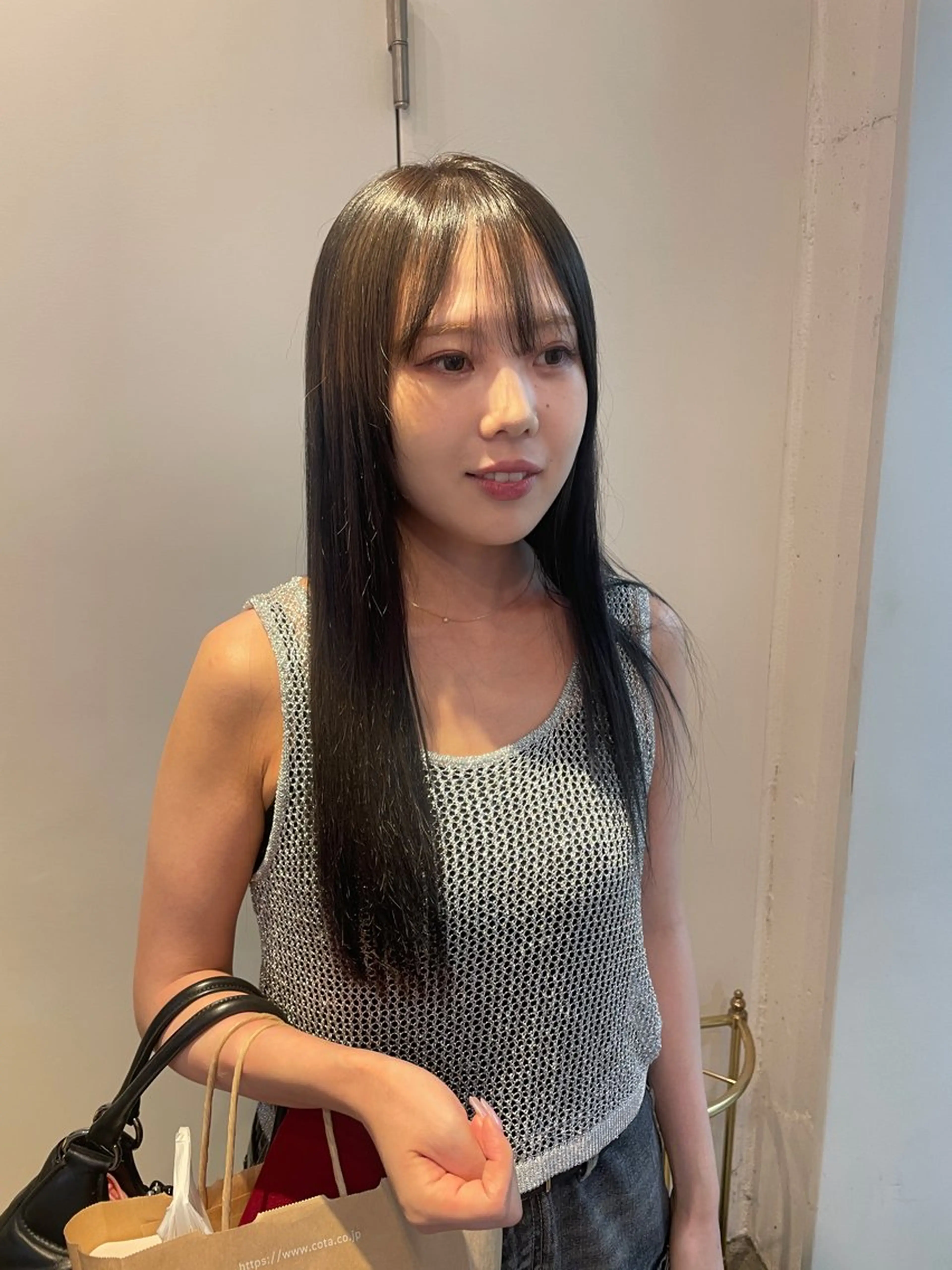 ロング カラー 韓国ヘア/wカラー レイヤー/RIN🎀のヘアスタイル