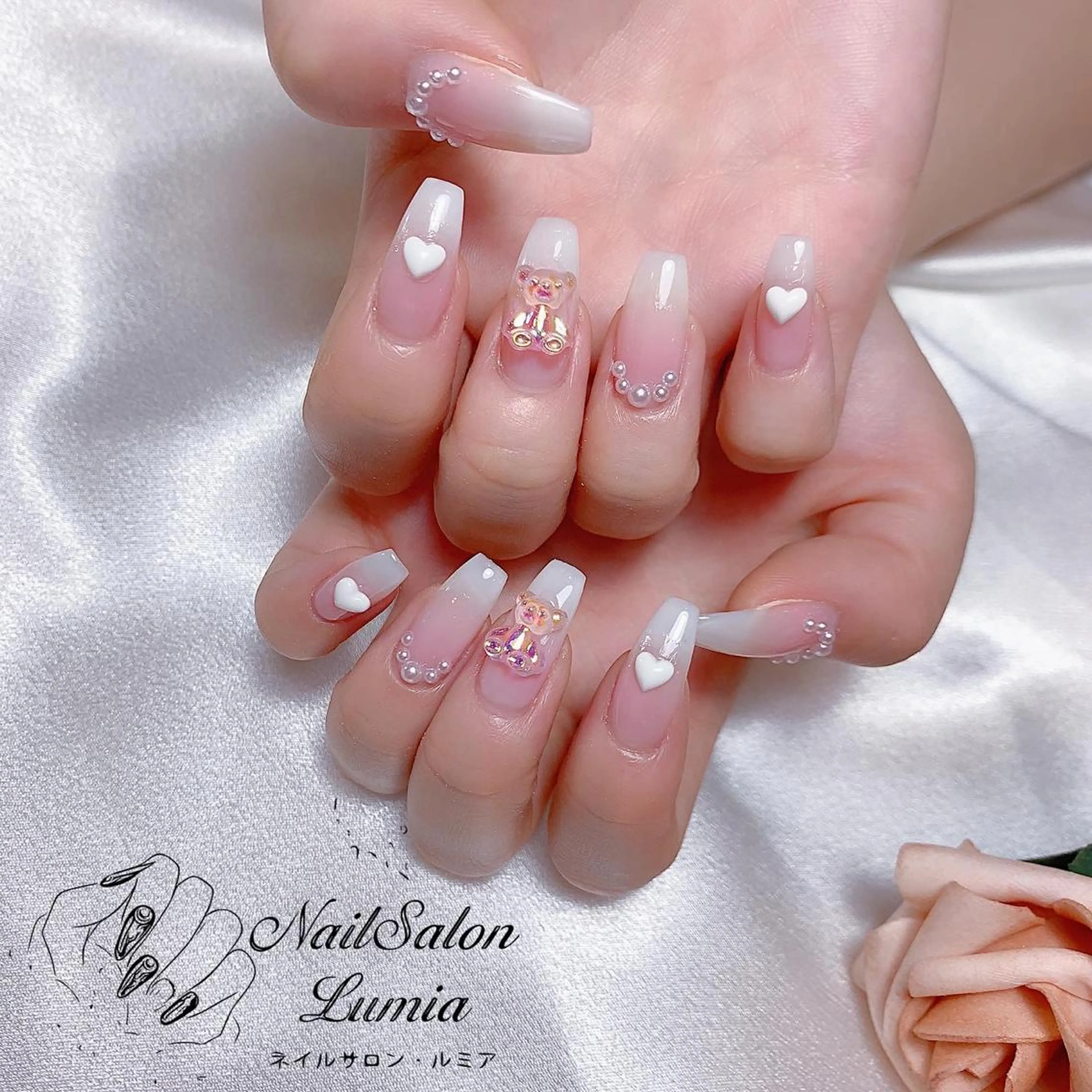 ネイル ハンドネイル ネイルサロン ルミア Lumia 店長のネイルデザイン