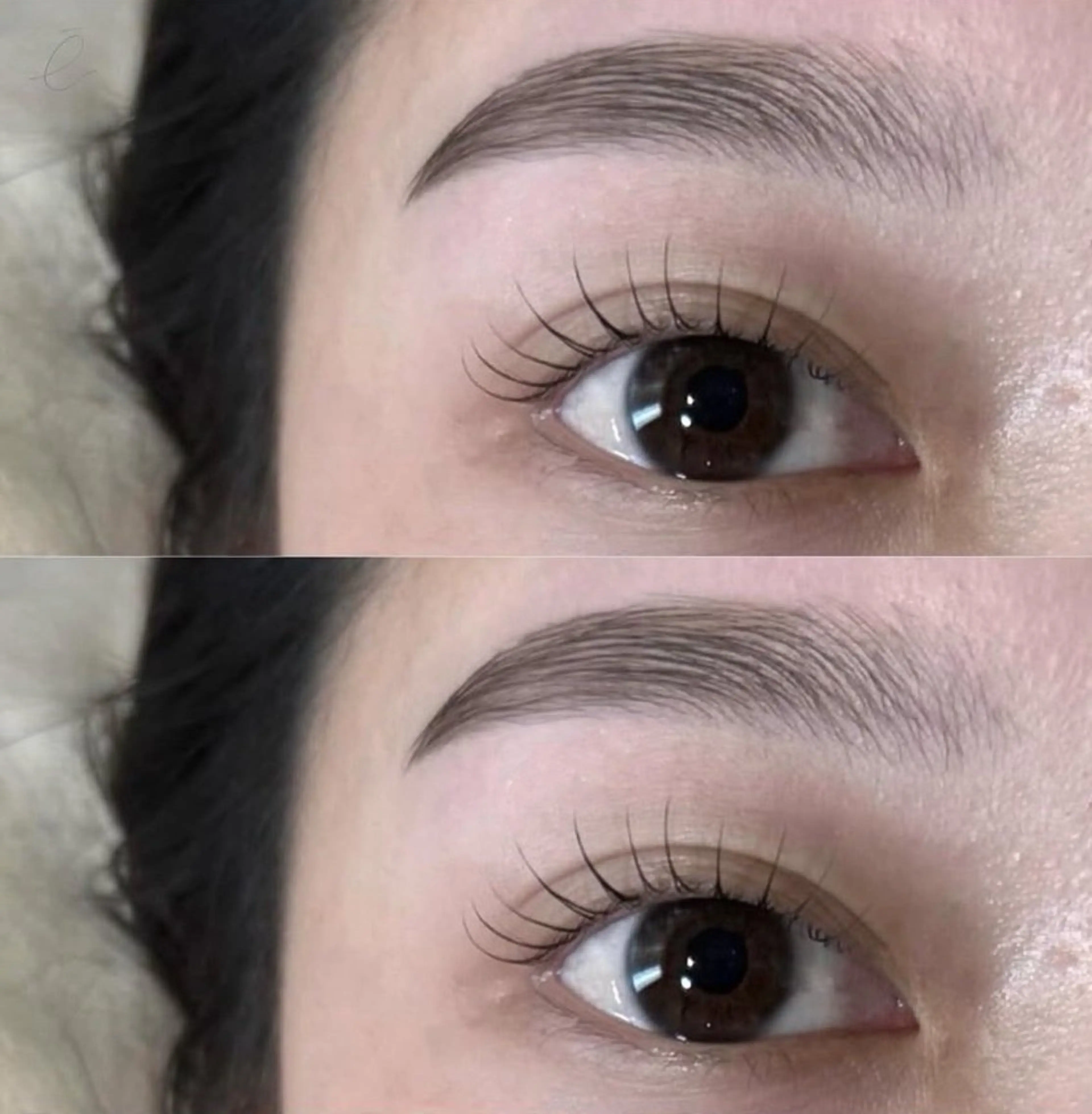 ハリウッドブロウリフトの写真