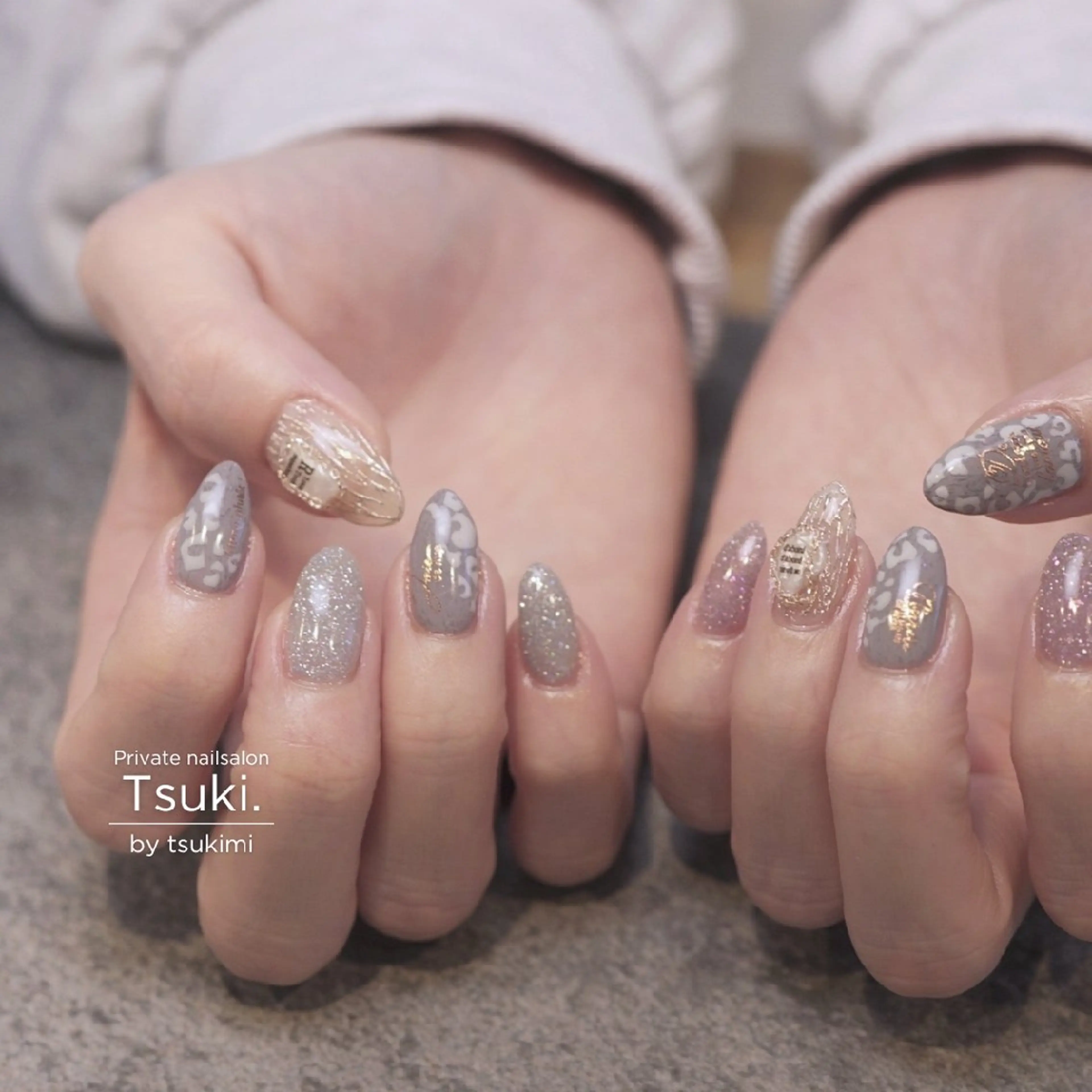 ネイル ハンドネイル ハンドケア Tsuki.所属・Nailsalon Tsuki.のネイルデザイン