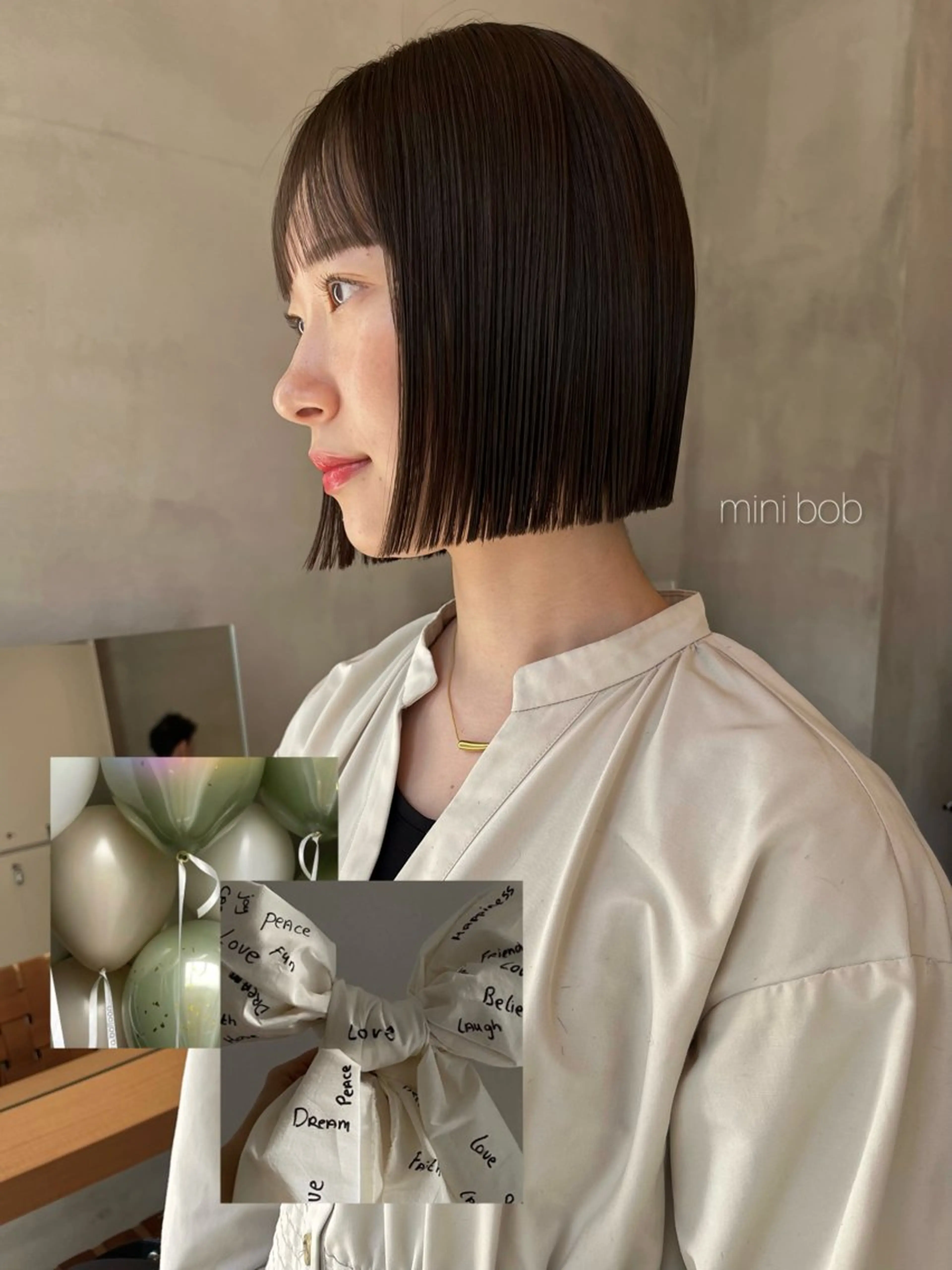 ショート カラー ボブ カット ヘアカラー トリートメント 似合わせレディース/ メンズ/あゆかのヘアスタイル