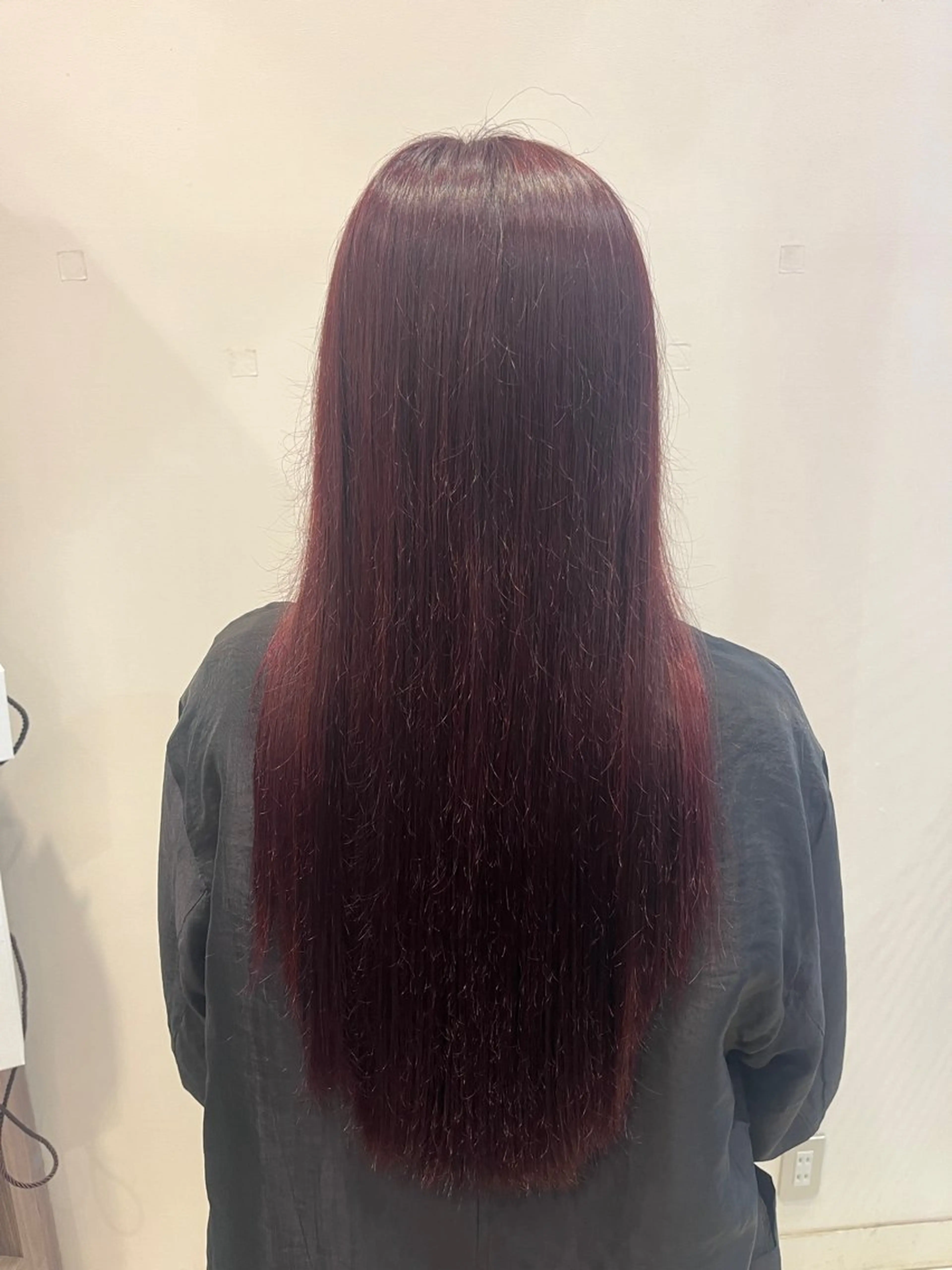 ロング カラー 中條 あまねのヘアスタイル