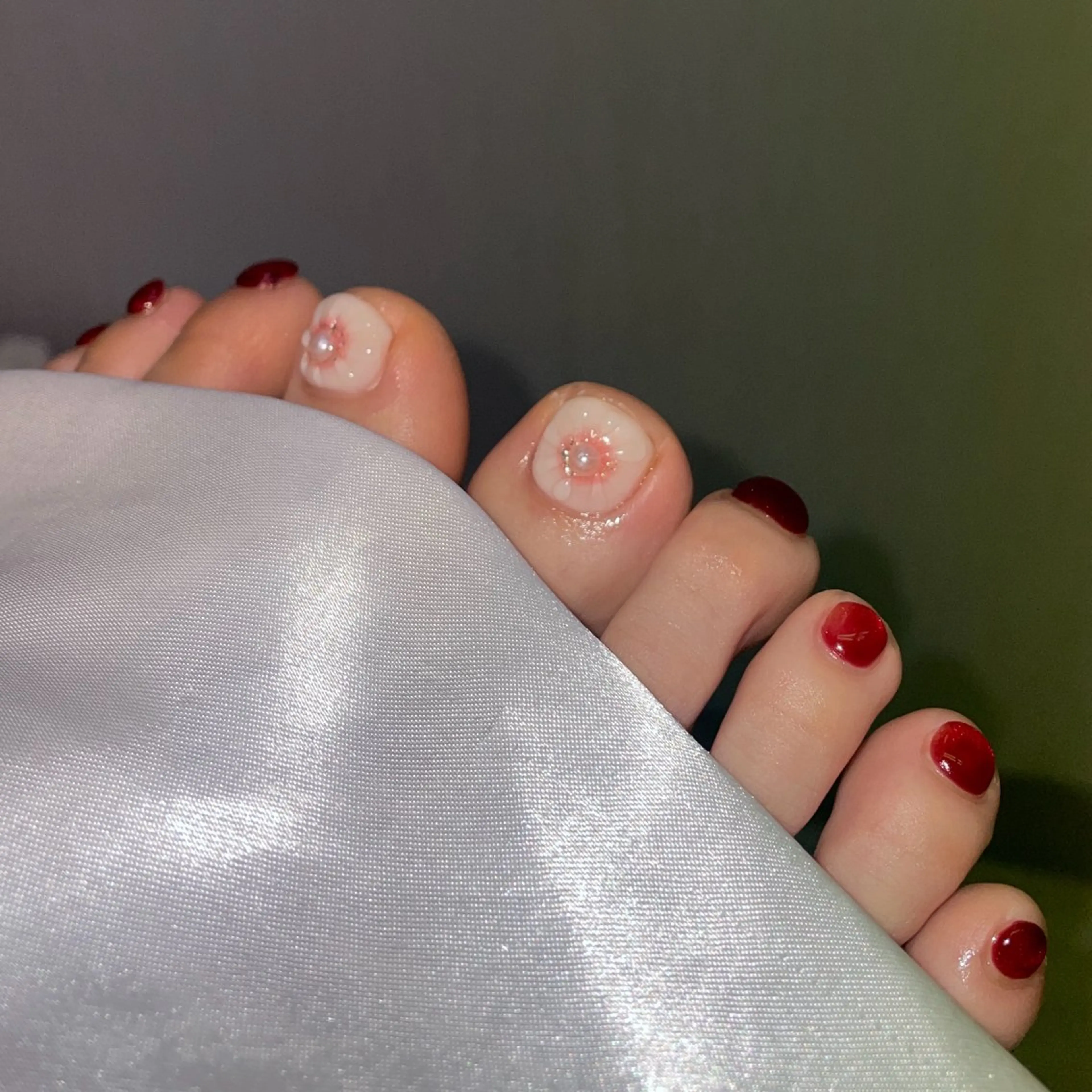 練習モデル フットポイントアート オフありの写真