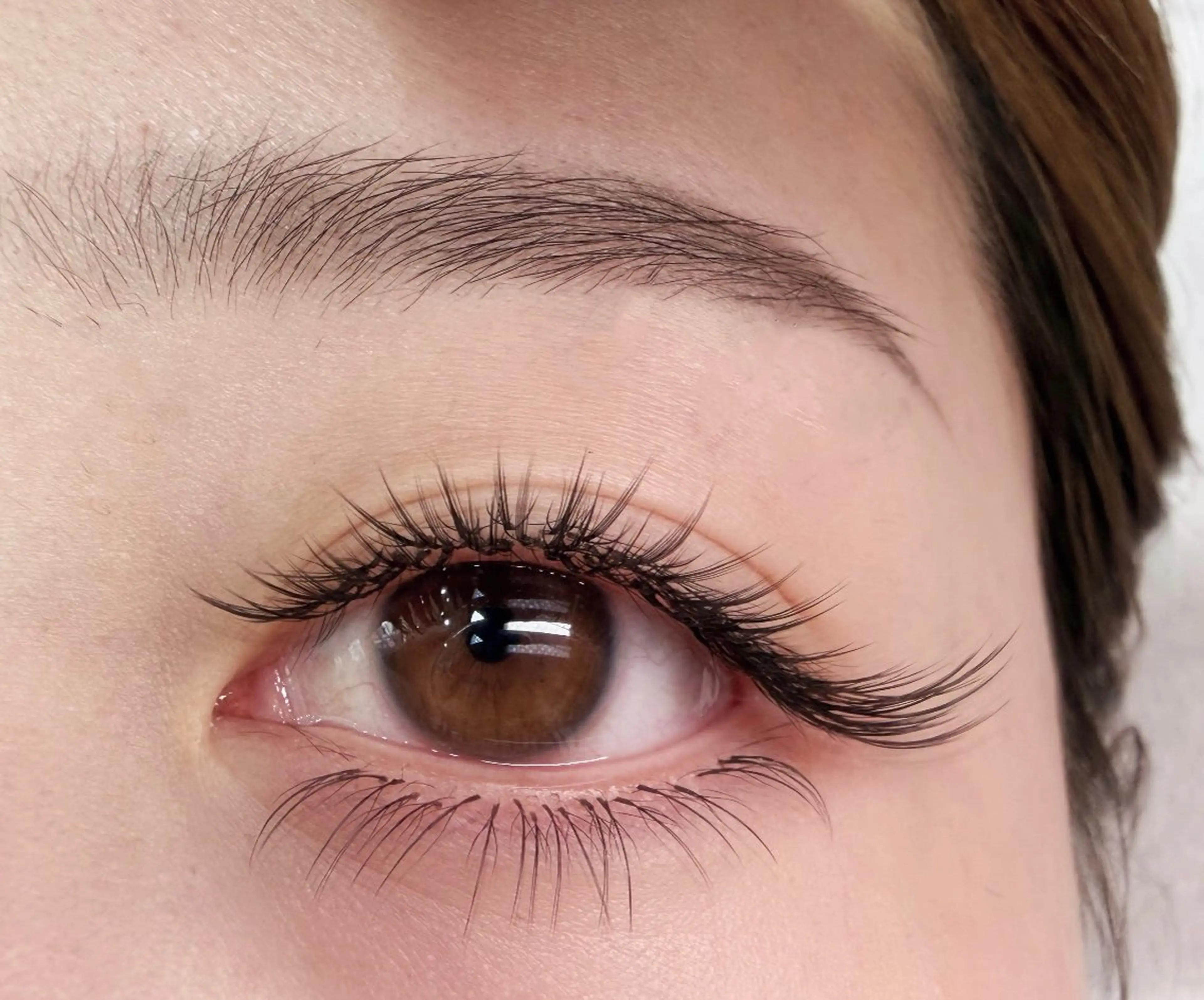 マツエク・マツパ フラットラッシュ パリジェンヌラッシュリフト まつげパーマ 一重×まつ毛パーマ アップワードラッシュ マツエク ╹◡╹Mimoミモ Eye&Nailのマツエク・マツパデザイン