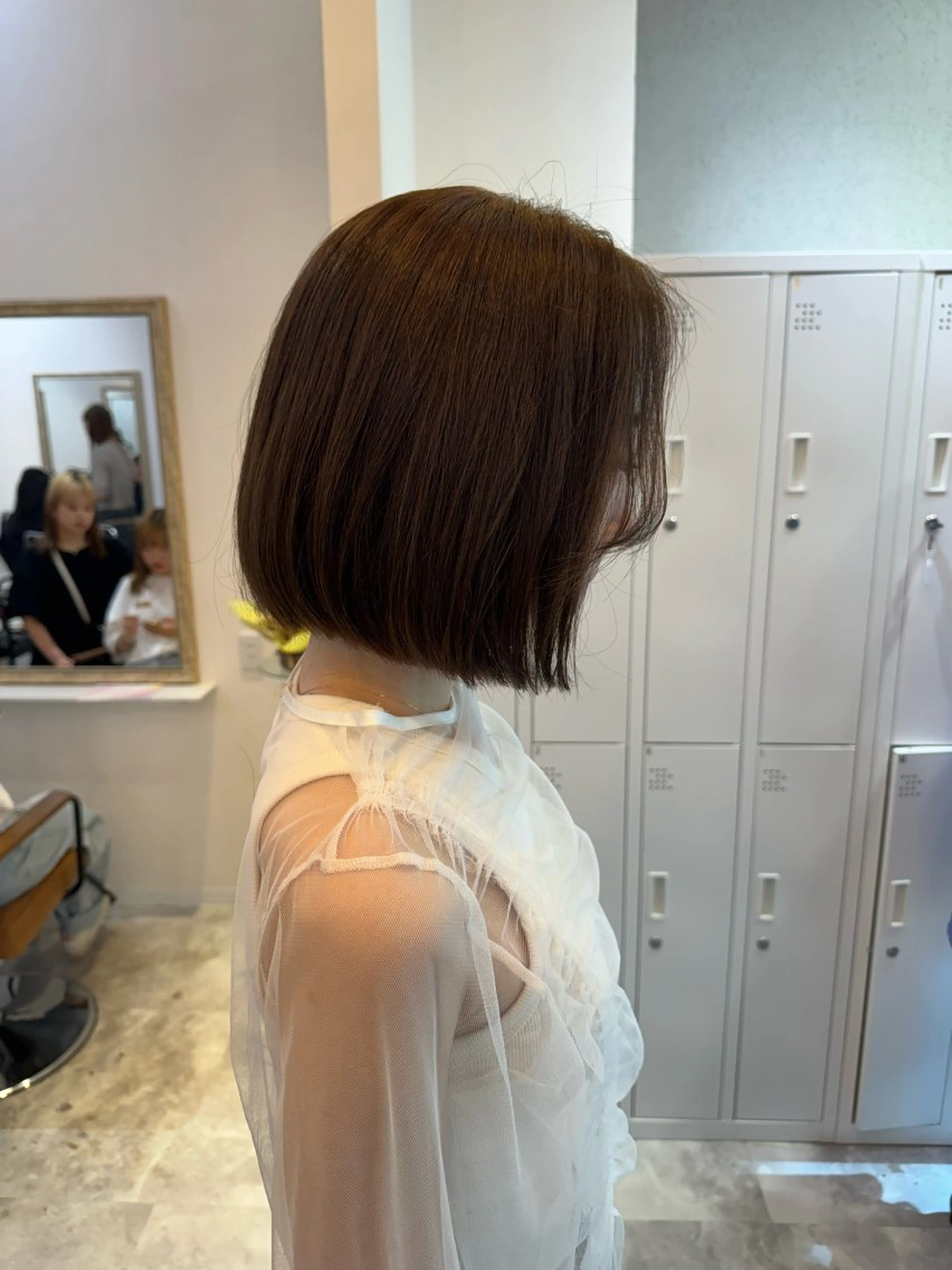 ミディアム カラー 赤み無し柔らかカラー 【梅田】madokaのヘアスタイル