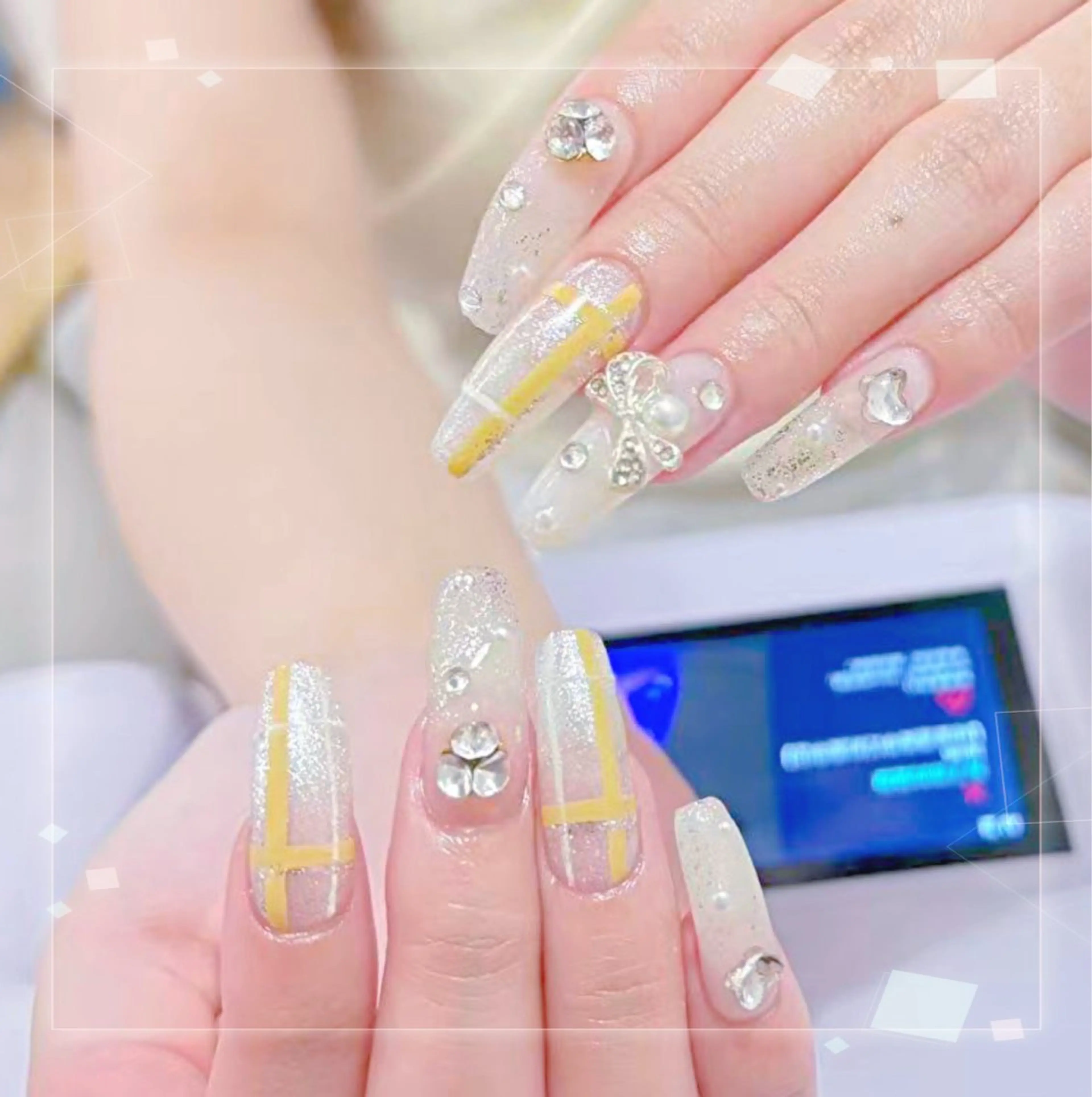 ネイル ハンドネイル AngelChris ビューティーサロンのネイルデザイン