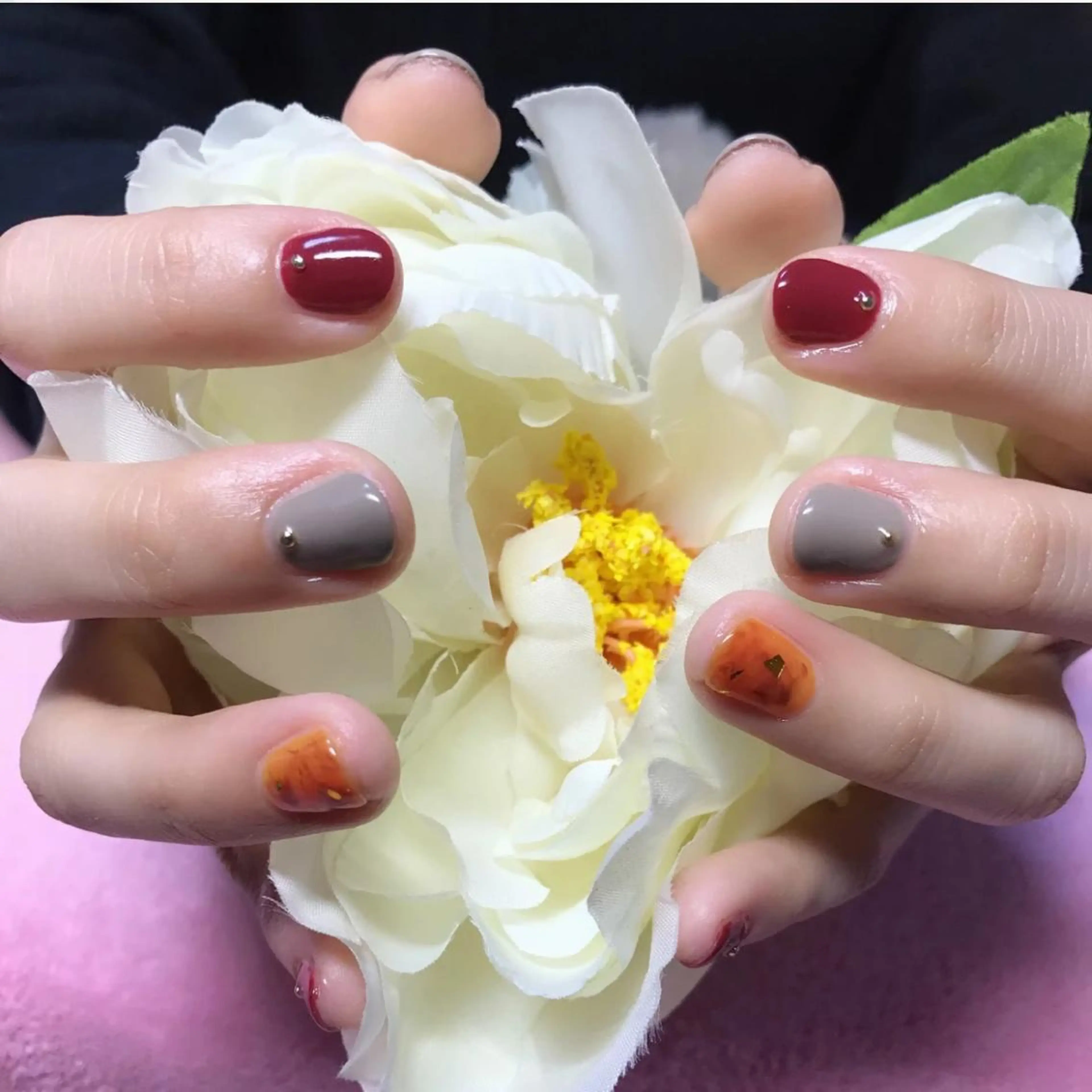 カラー ネイル Moonstone Salonのネイルデザイン