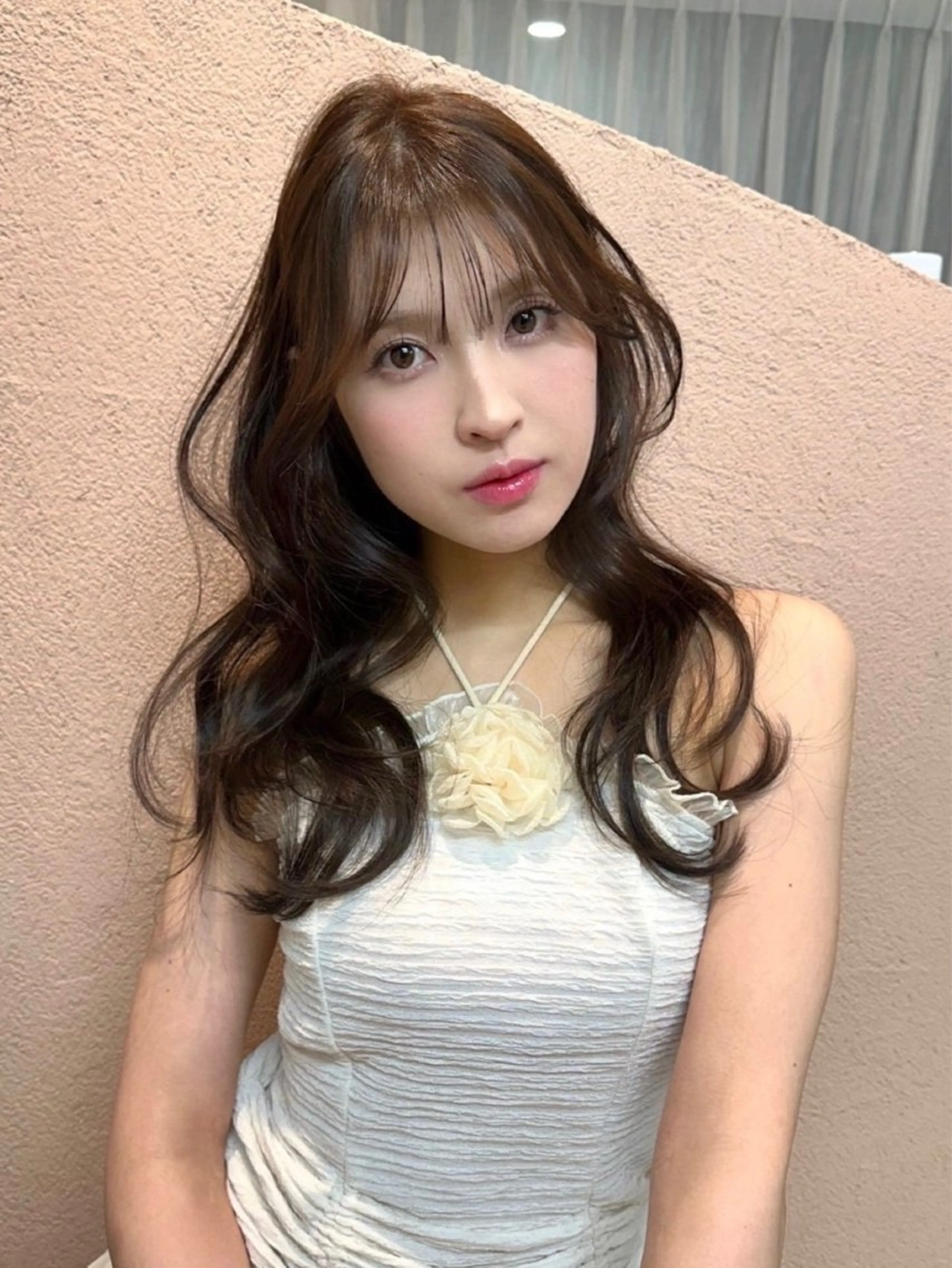 ロング カラー 韓国ヘア🦢🖤 Sayumiのヘアスタイル