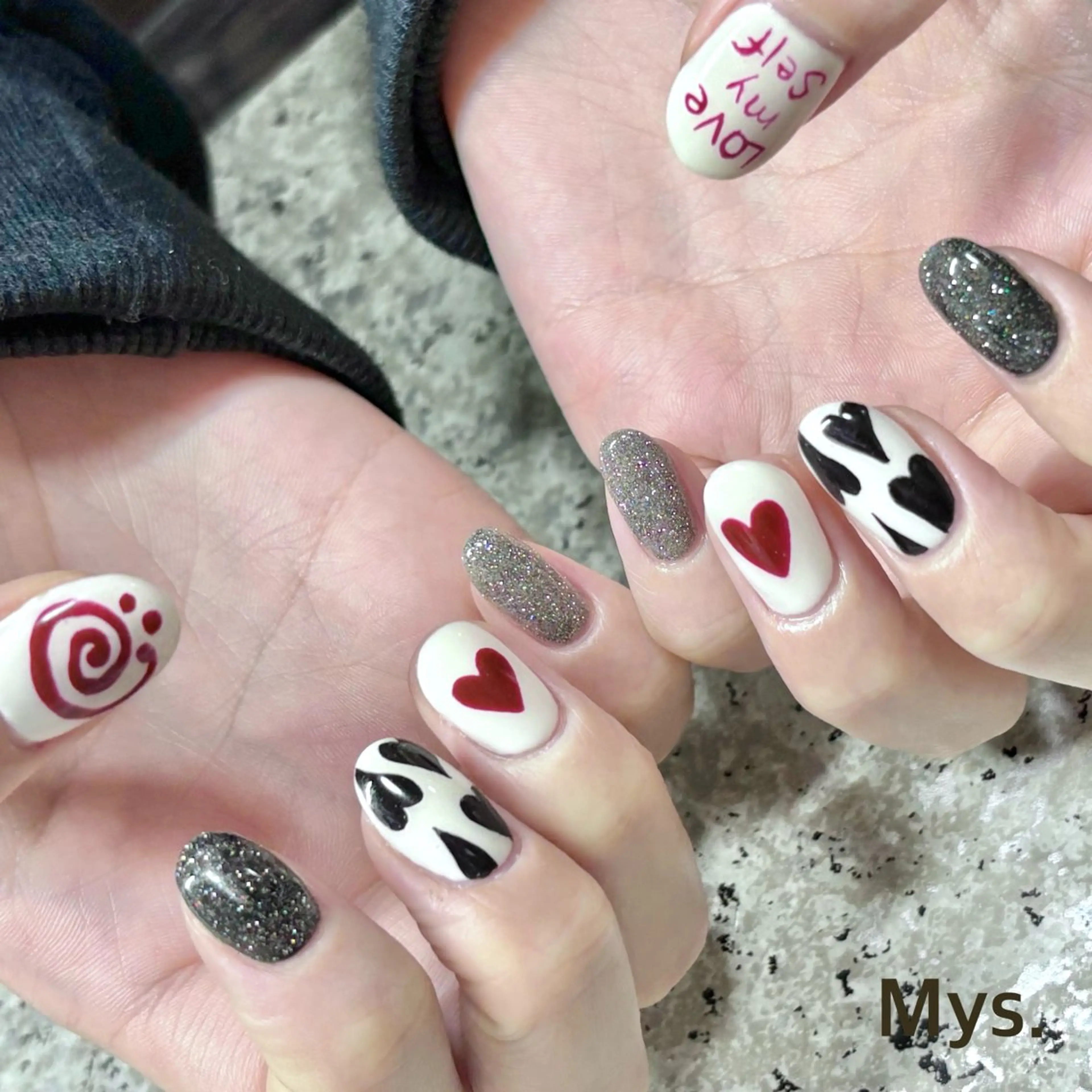 ネイル ハンドネイル Mys. 三上紗紀のネイルデザイン