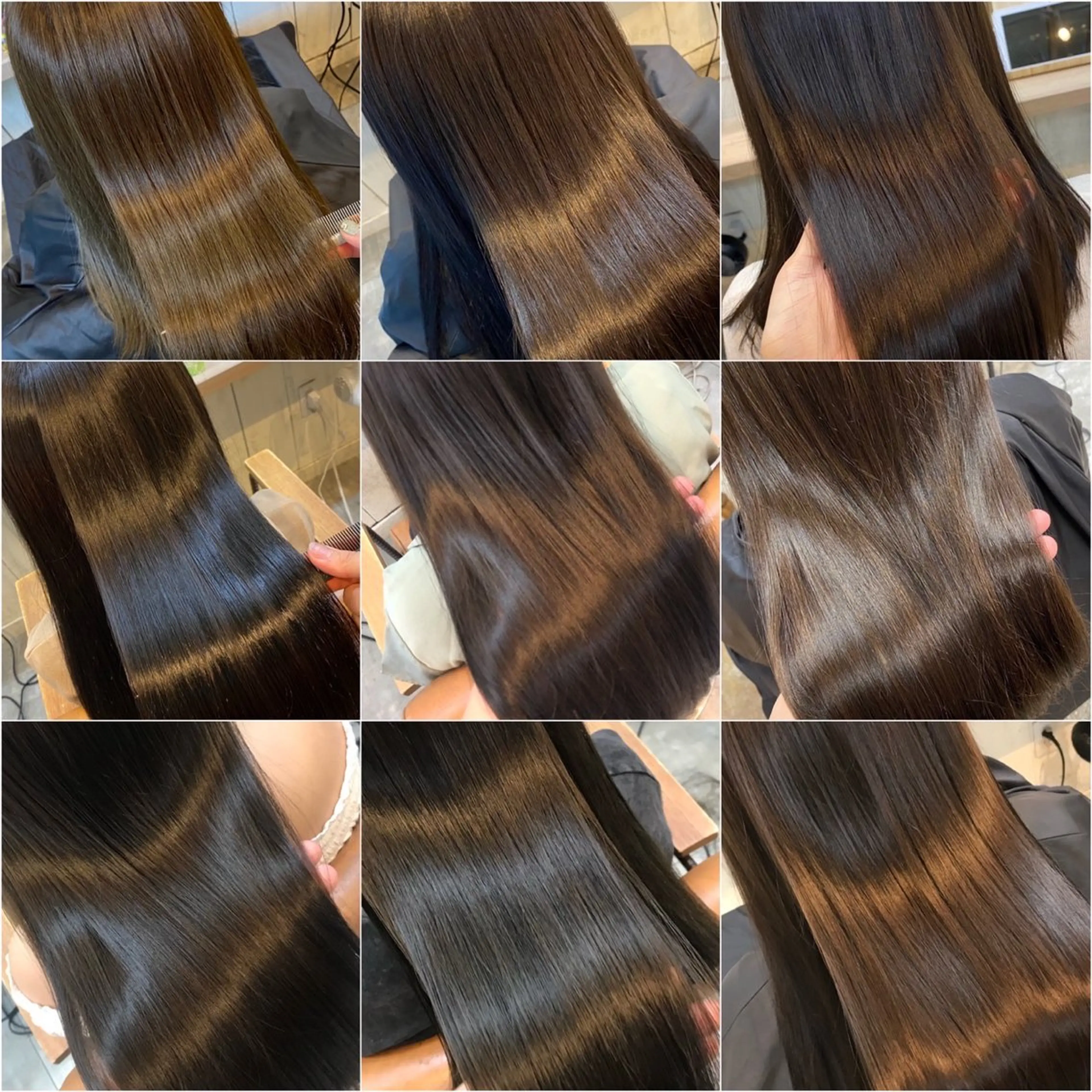 ロング カラー トリートメント ハイトーン/レイヤー カット岩田健斗/新宿のヘアスタイル