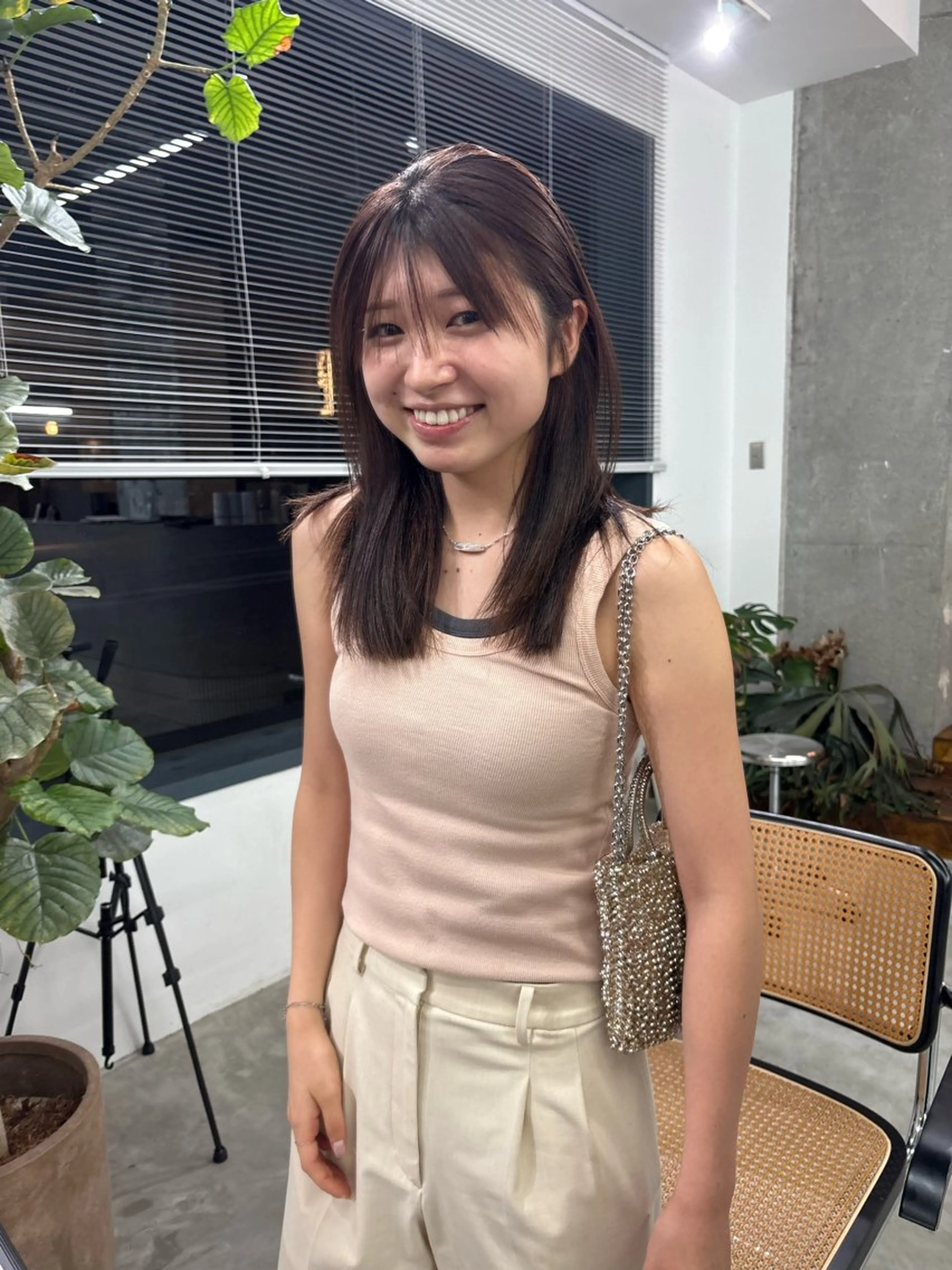 縮毛矯正 ミカミ モエ🐈‍⬛のヘアスタイル