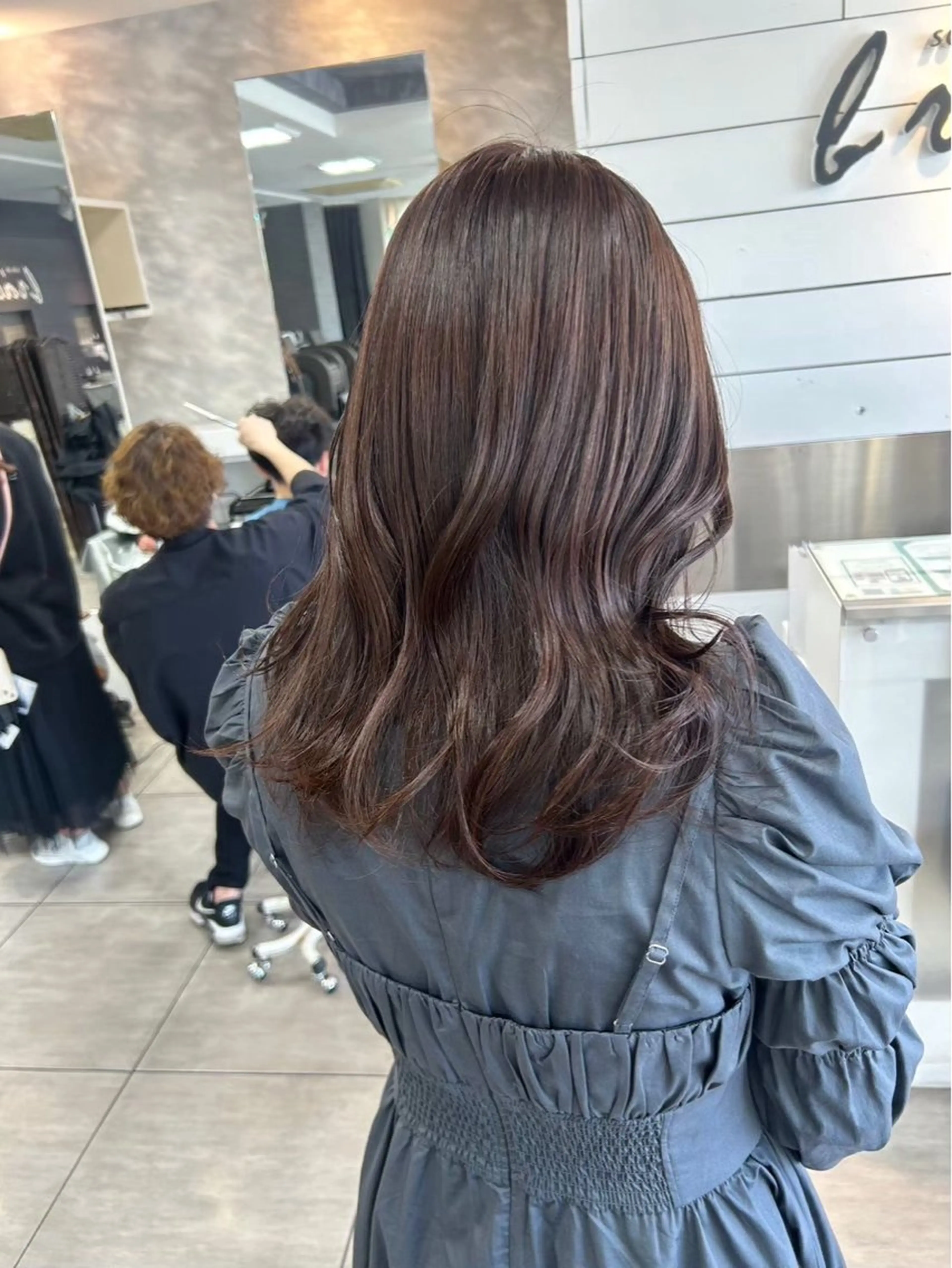 ロング カラー ヘアカラー 🎀艶カラー🎀 よしいあまねのヘアスタイル