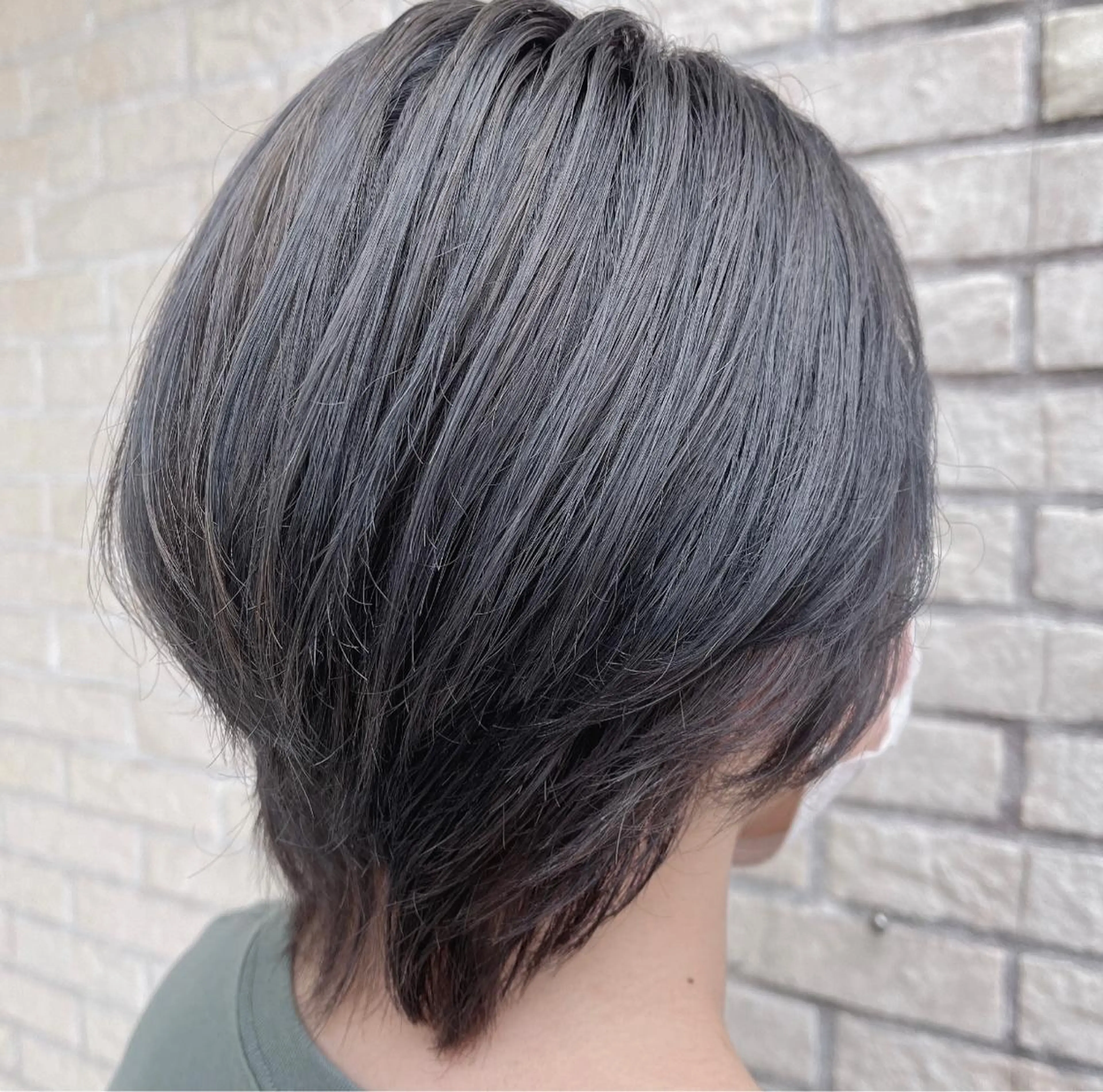 ショート カラー カット 縮毛矯正 【髪質改善特化】 艶髪/透明感カラーのヘアスタイル