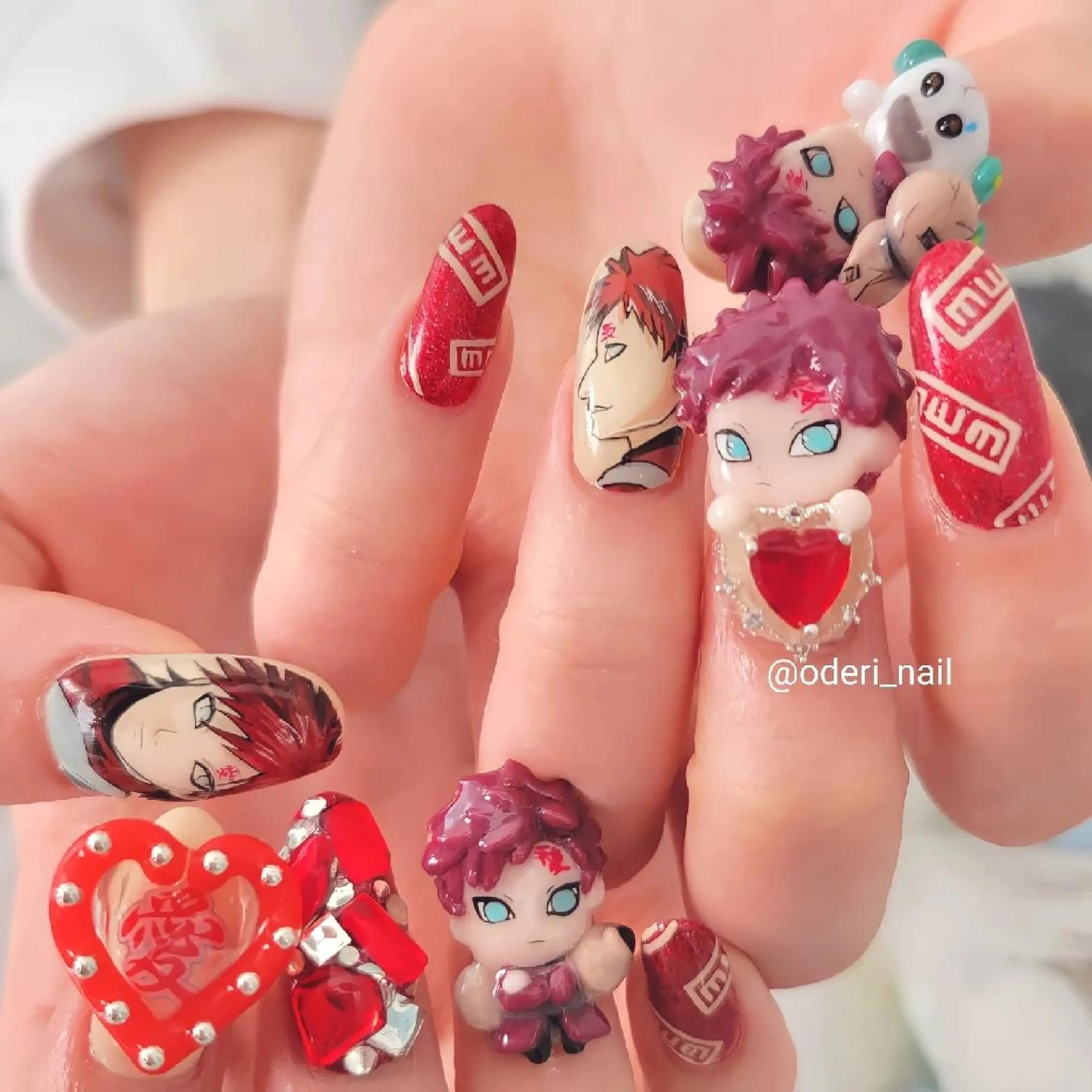 ネイル アートネイル ジェルネイル おで@ oderi_nailのネイルデザイン