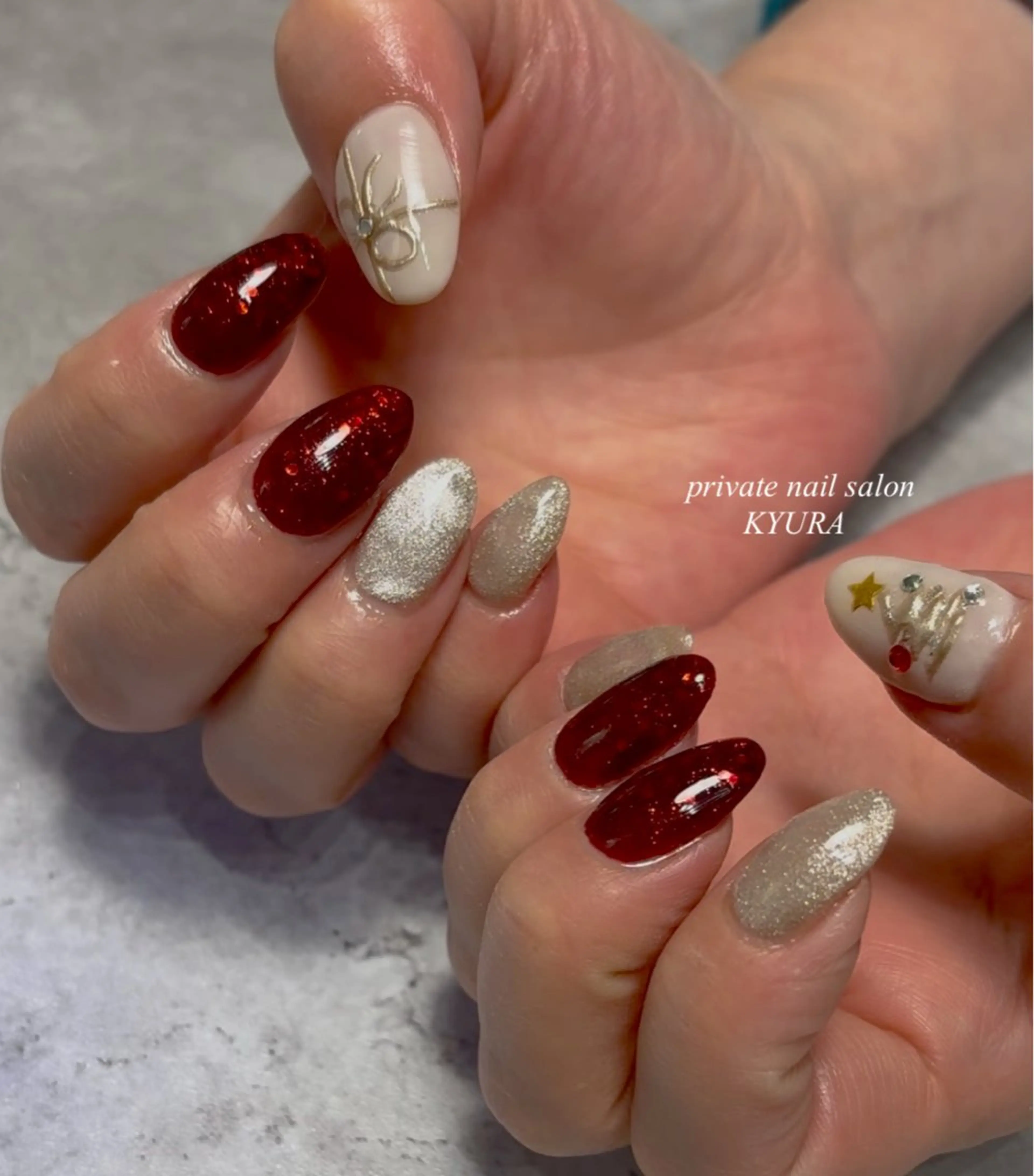 ネイル アートネイル 大東市ネイルサロン 【KYURA】ｷｭﾗのネイルデザイン