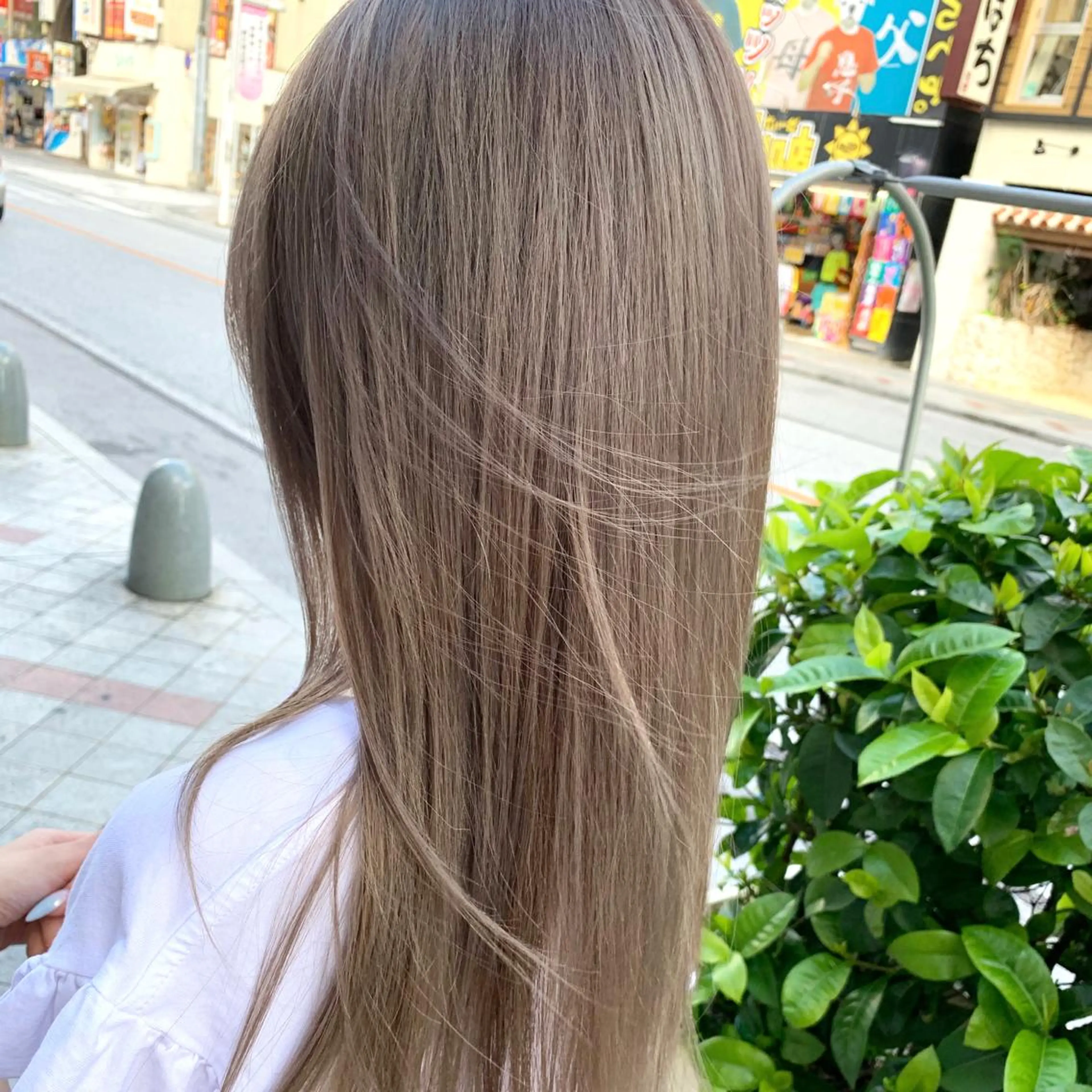 セミロング 髪質改善🇰🇷レイ ヤーカット/艶透明髪のヘアスタイル