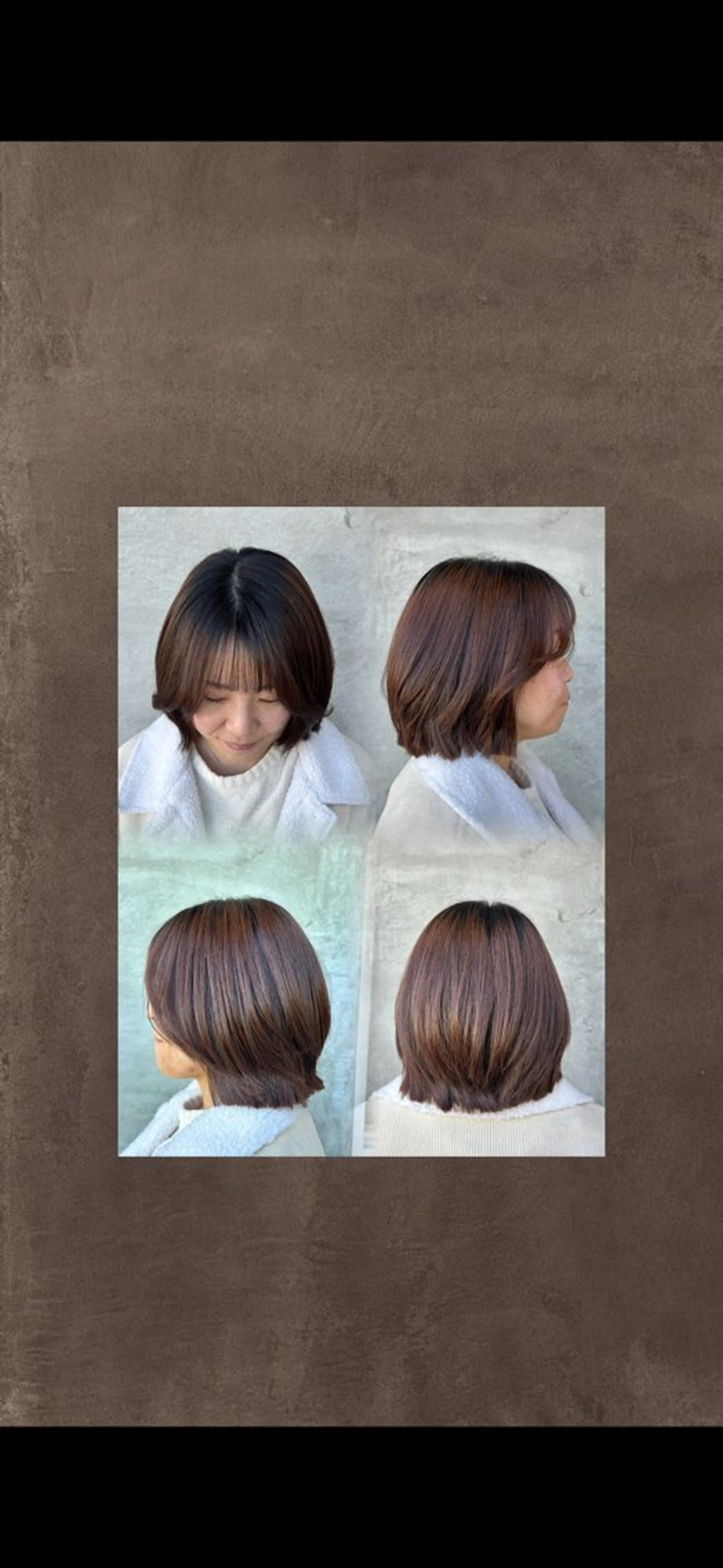 ショート くびれヘア 顔周りカット レイヤーカット maru.所属・林 小夏のヘアスタイル