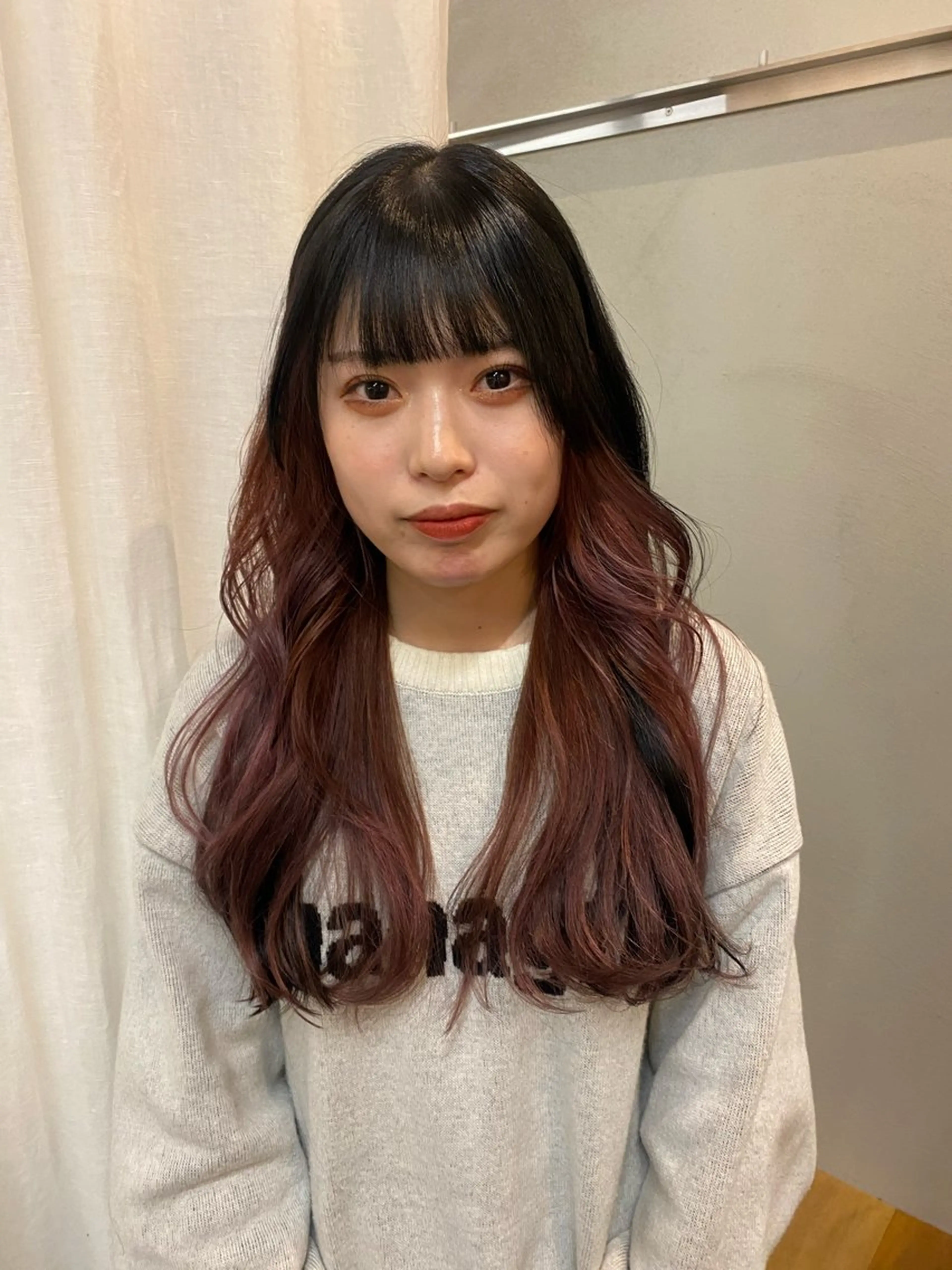 ロング カラー インナーカラー NIKO/名古屋/ 髪質改善/艶髪のヘアスタイル