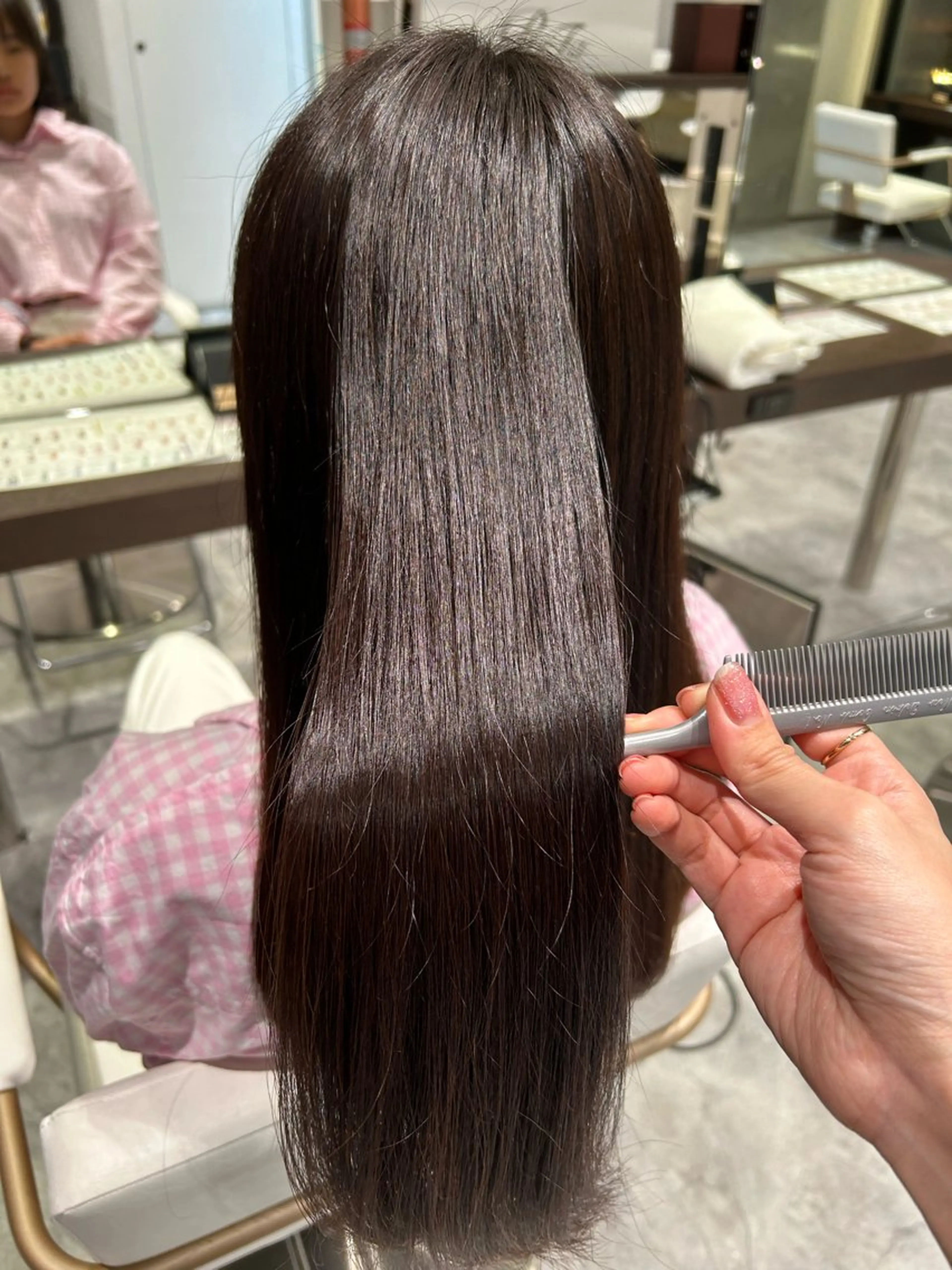 ロング Ash 武蔵新城店のヘアスタイル