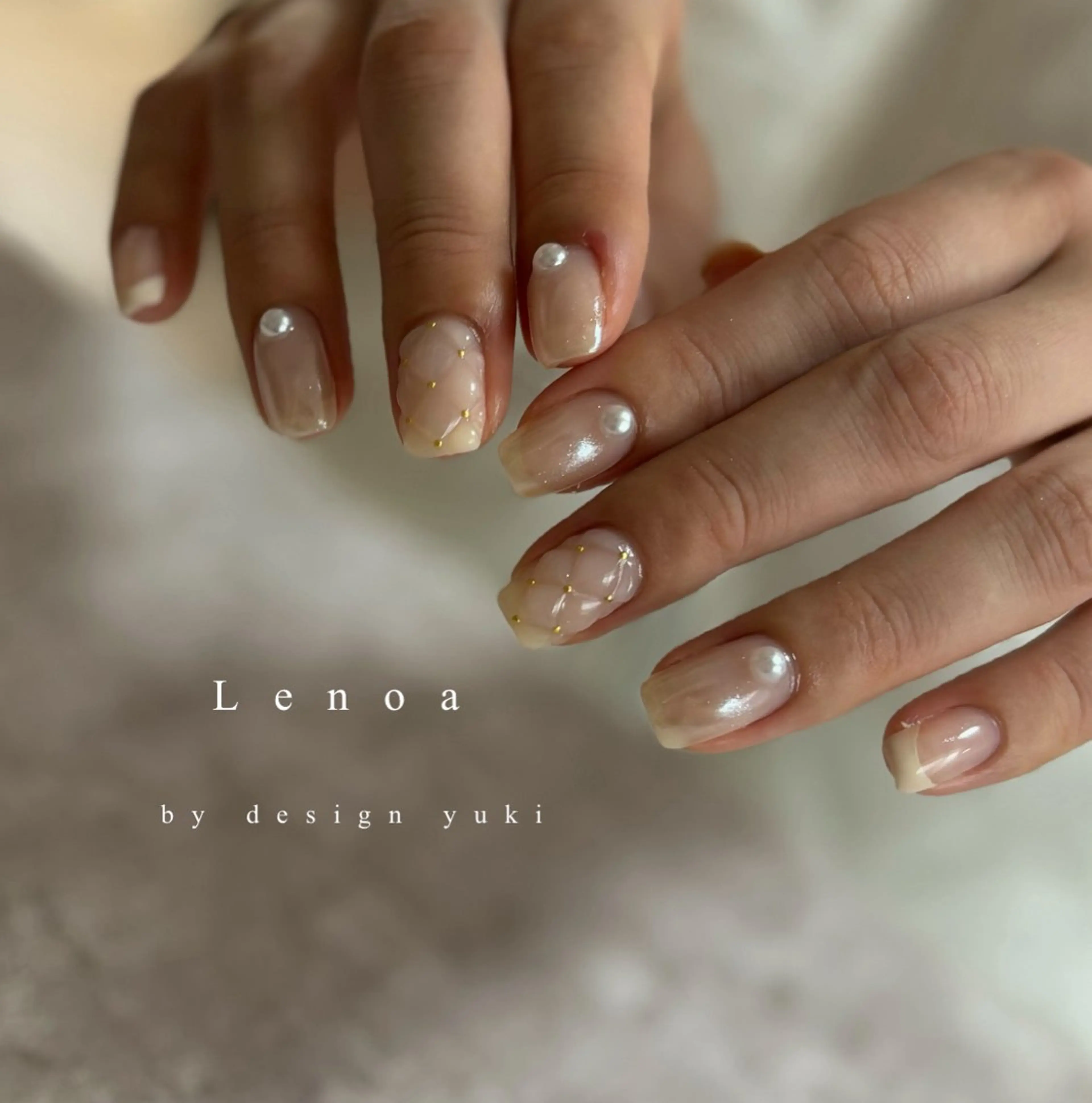 ネイル ハンドネイル Lenoa Yukiのネイルデザイン