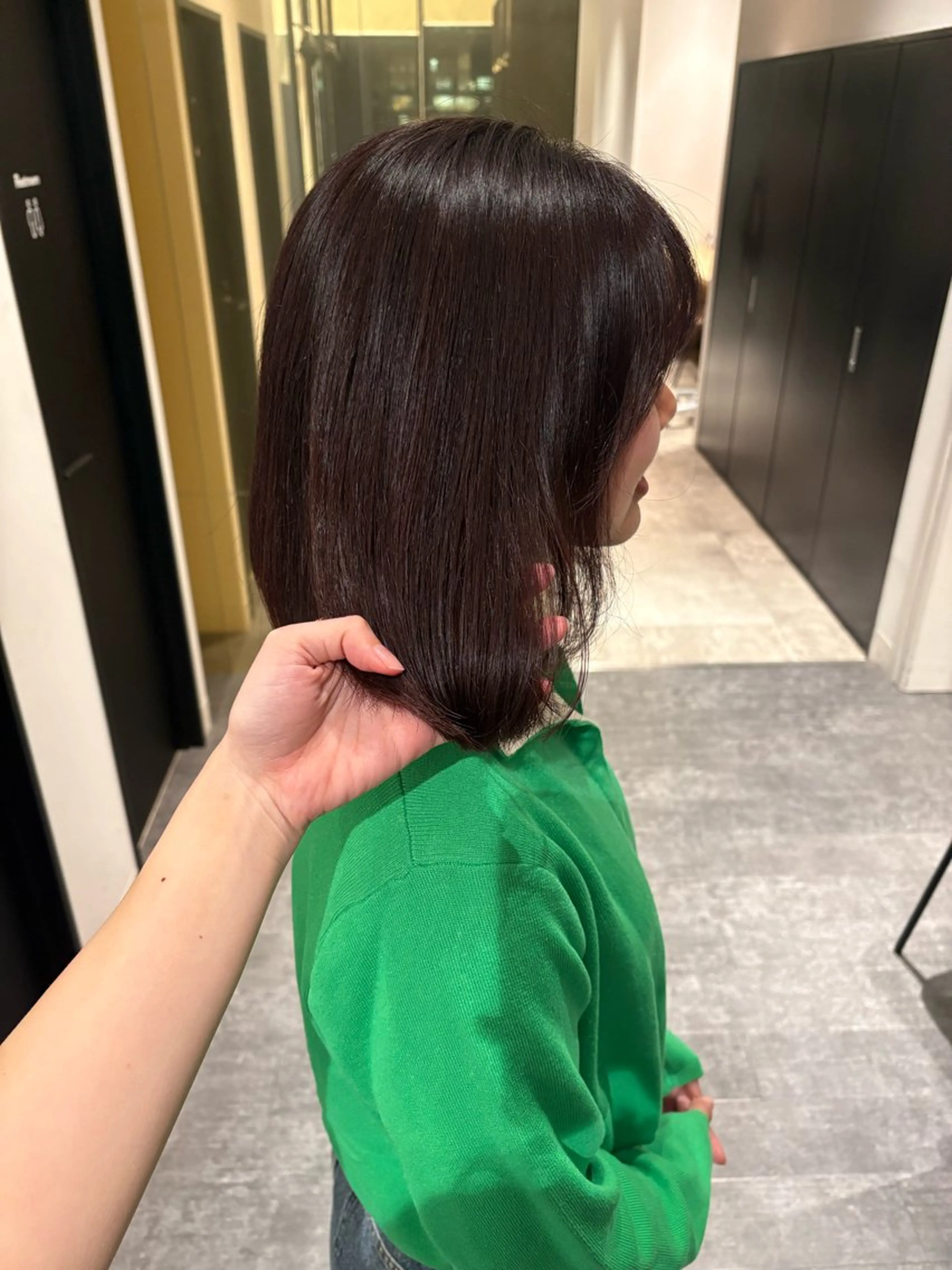 ショート カラー ヘアカラー トリートメント mao ｜ 柔らか艶カラー🫧のヘアスタイル