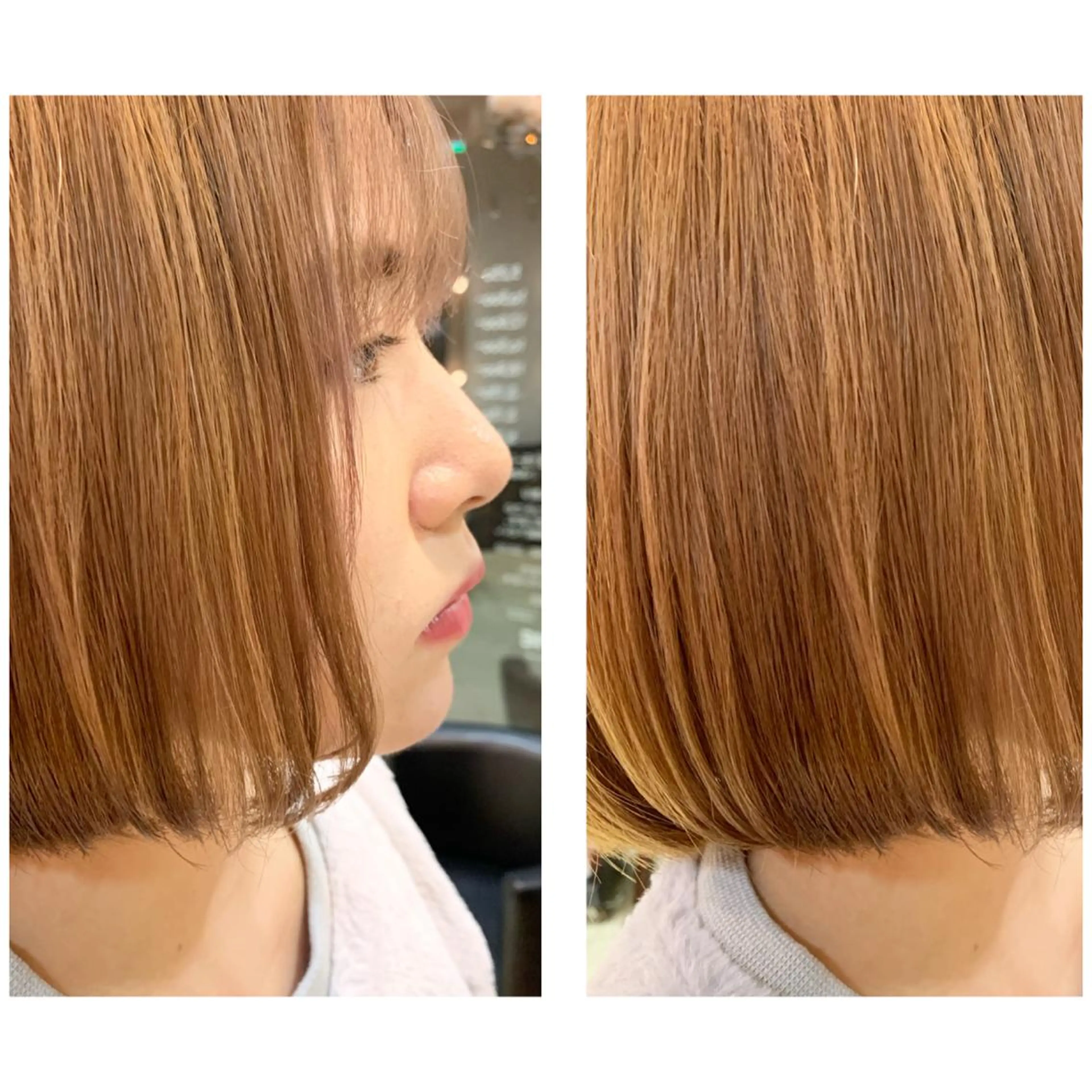 ミディアム カラー ヘアカラー トリートメント ヘアセット 🌸スタイリスト 山浦美恵のヘアスタイル