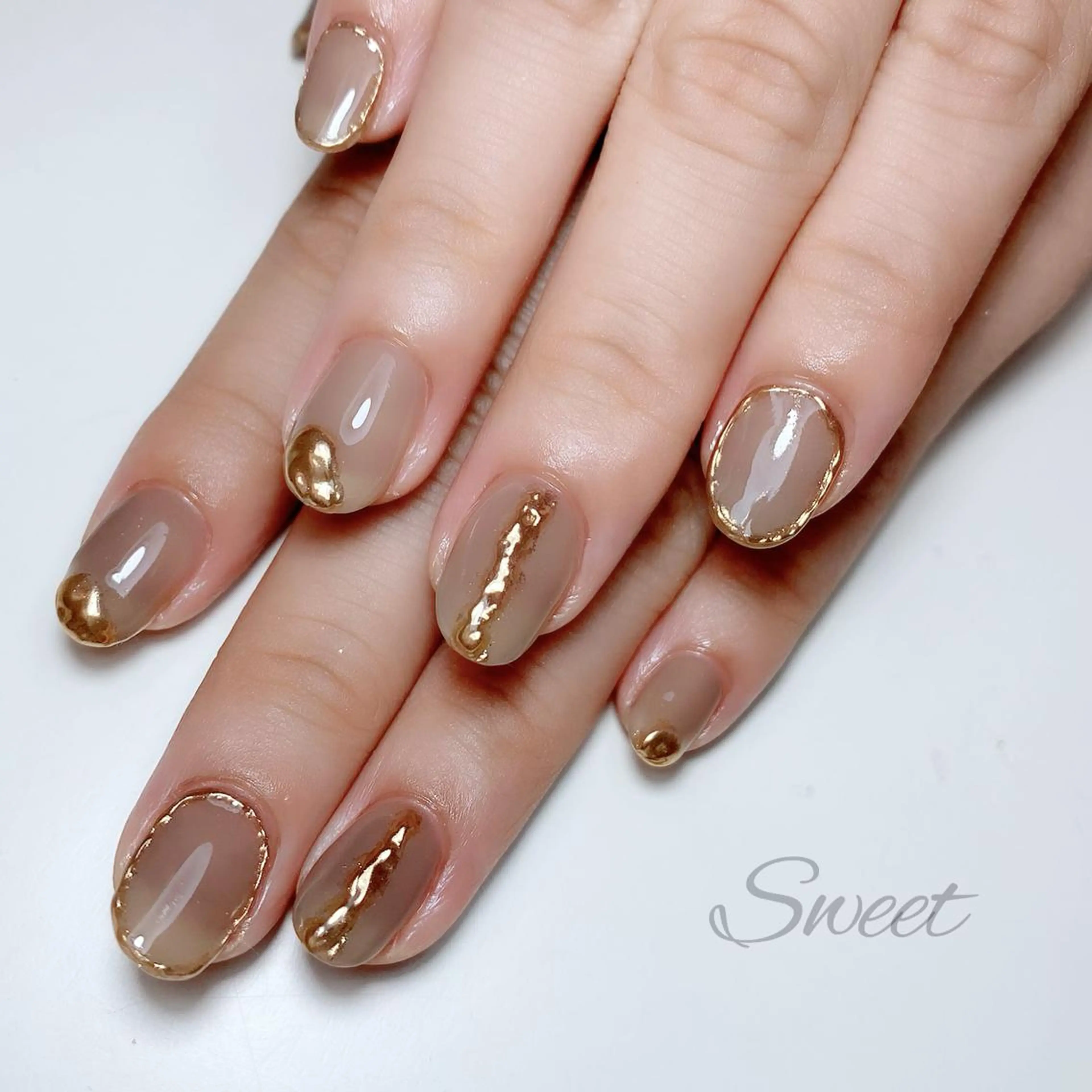 ネイル sweet 仲野陽子のネイルデザイン