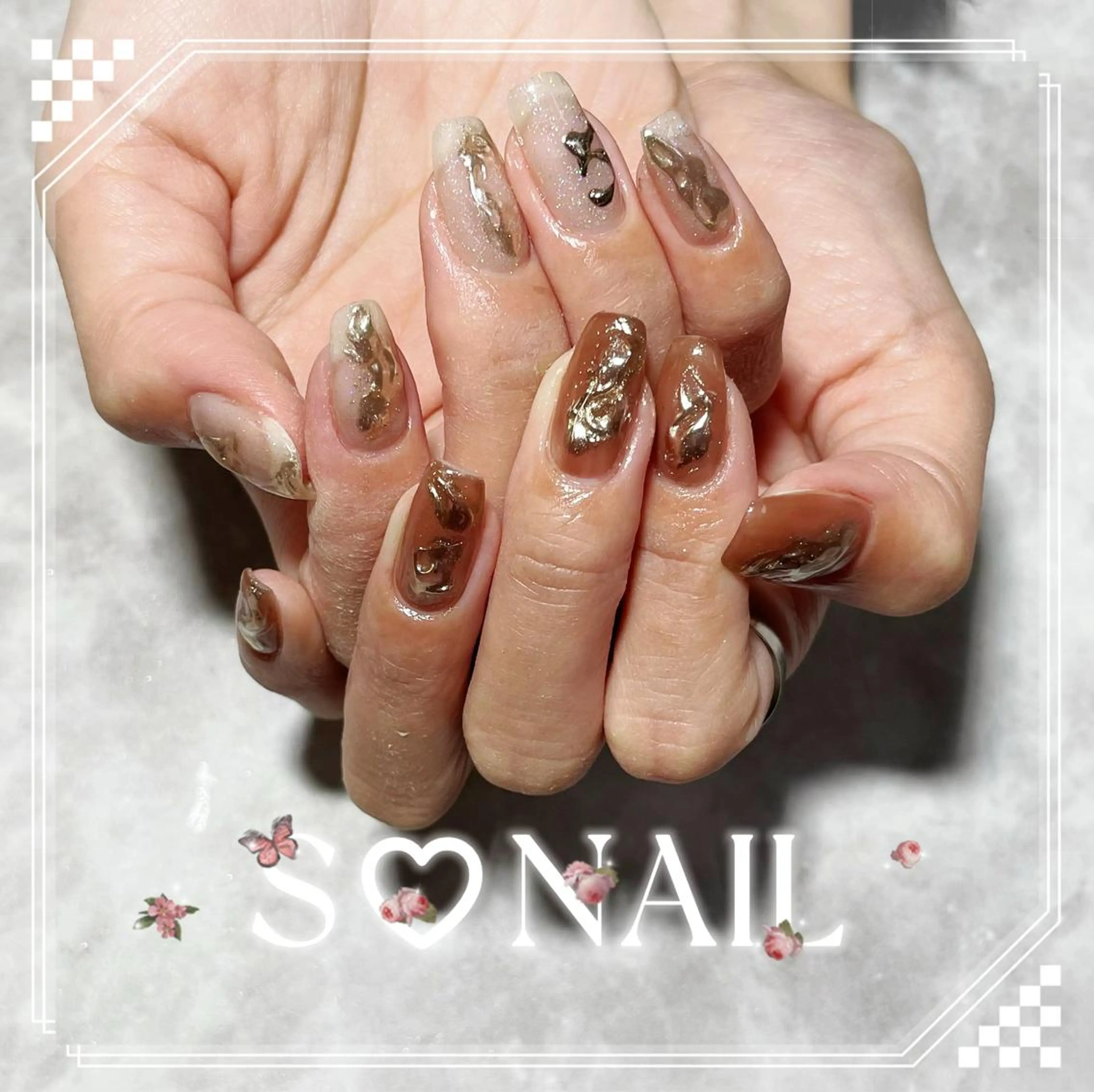 ネイル 持ち込み ハンドネイル S.NAIL Suuのネイルデザイン